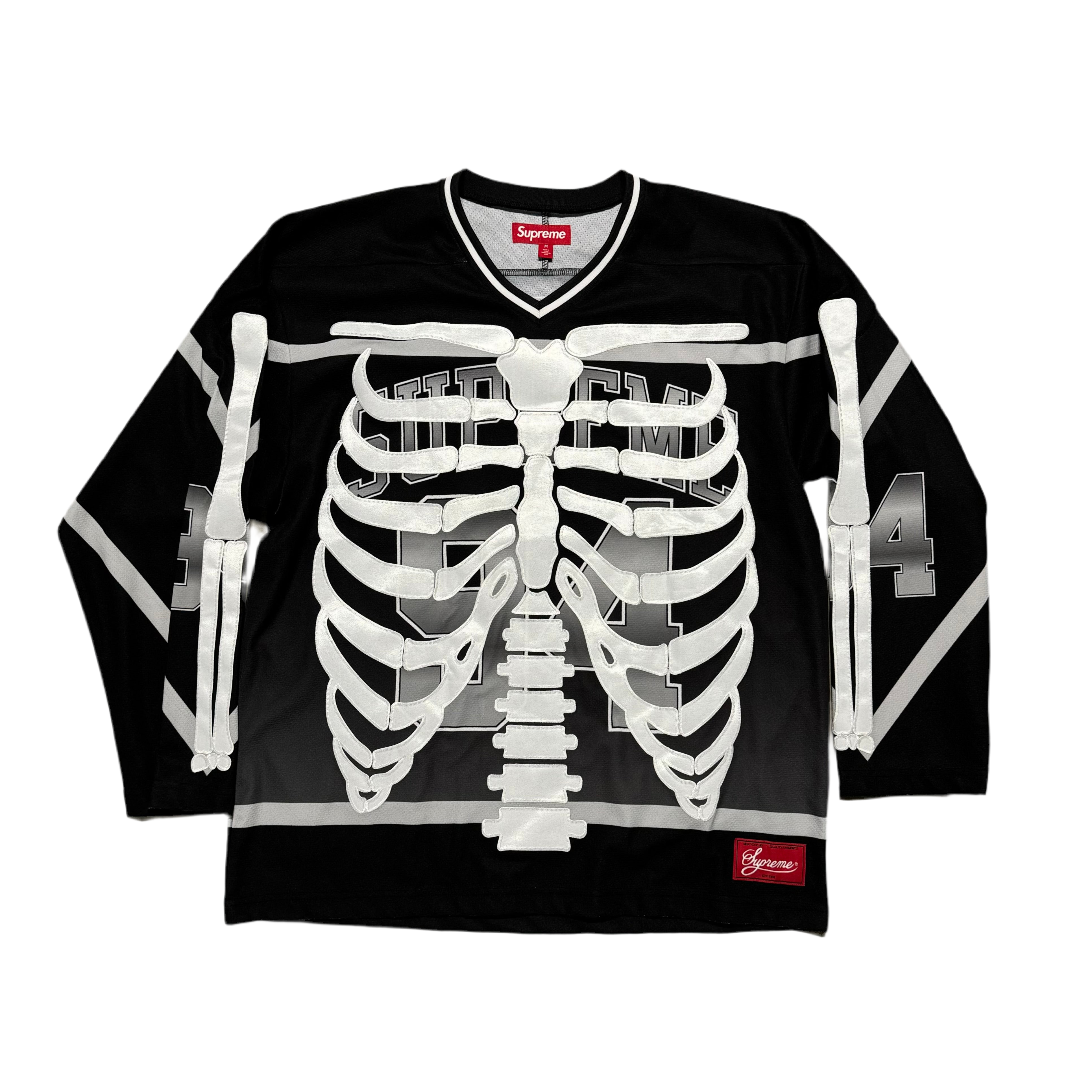 Supreme × WTAPS Hockey Jersey Black L Supreme/WTAPS/Mitchell Supreme × WTAPS Hockey Jersey Black L Supreme/WTAPS/Mitchell