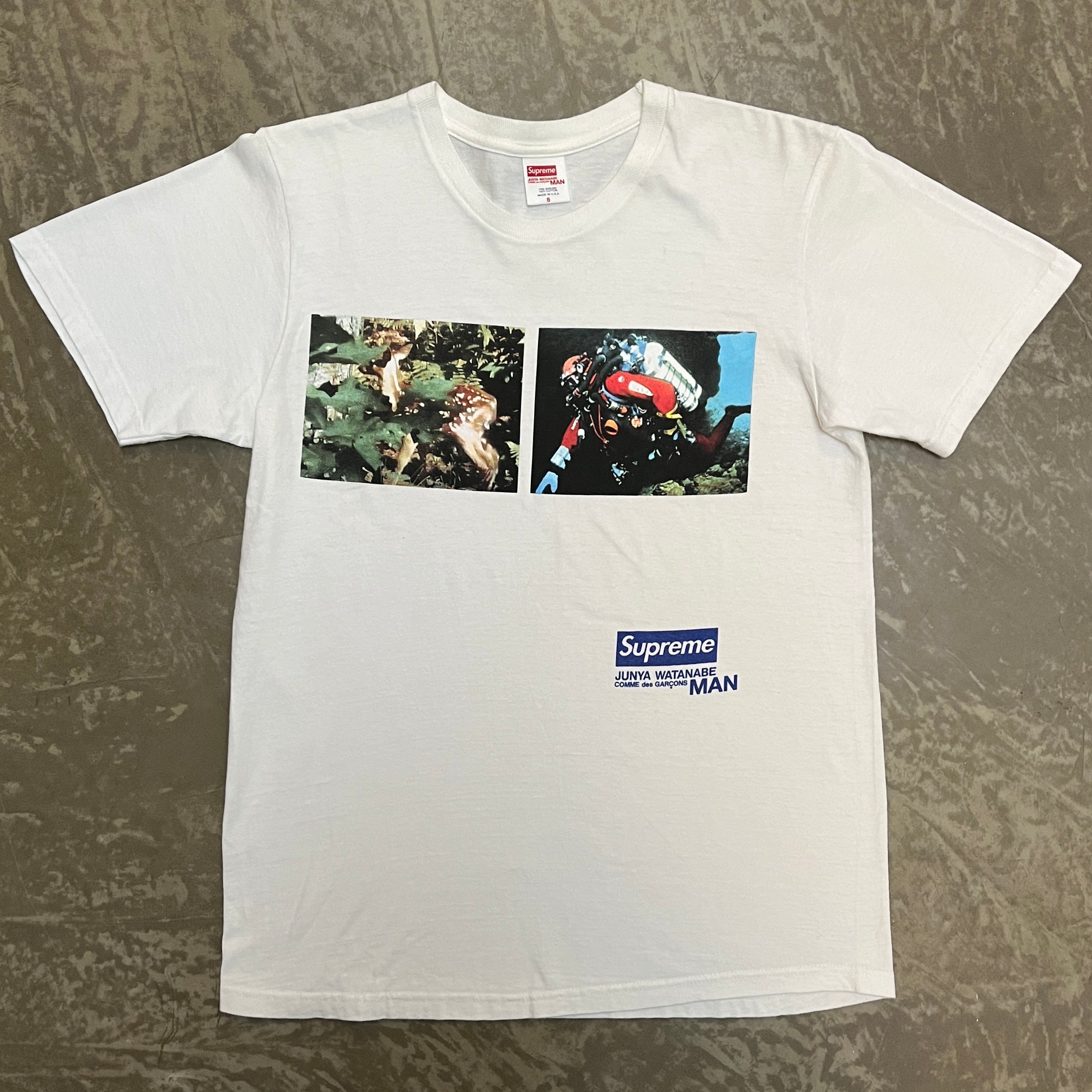 素材コットン100%Supreme JUNYA WATANABE Nature Tee se866r ...