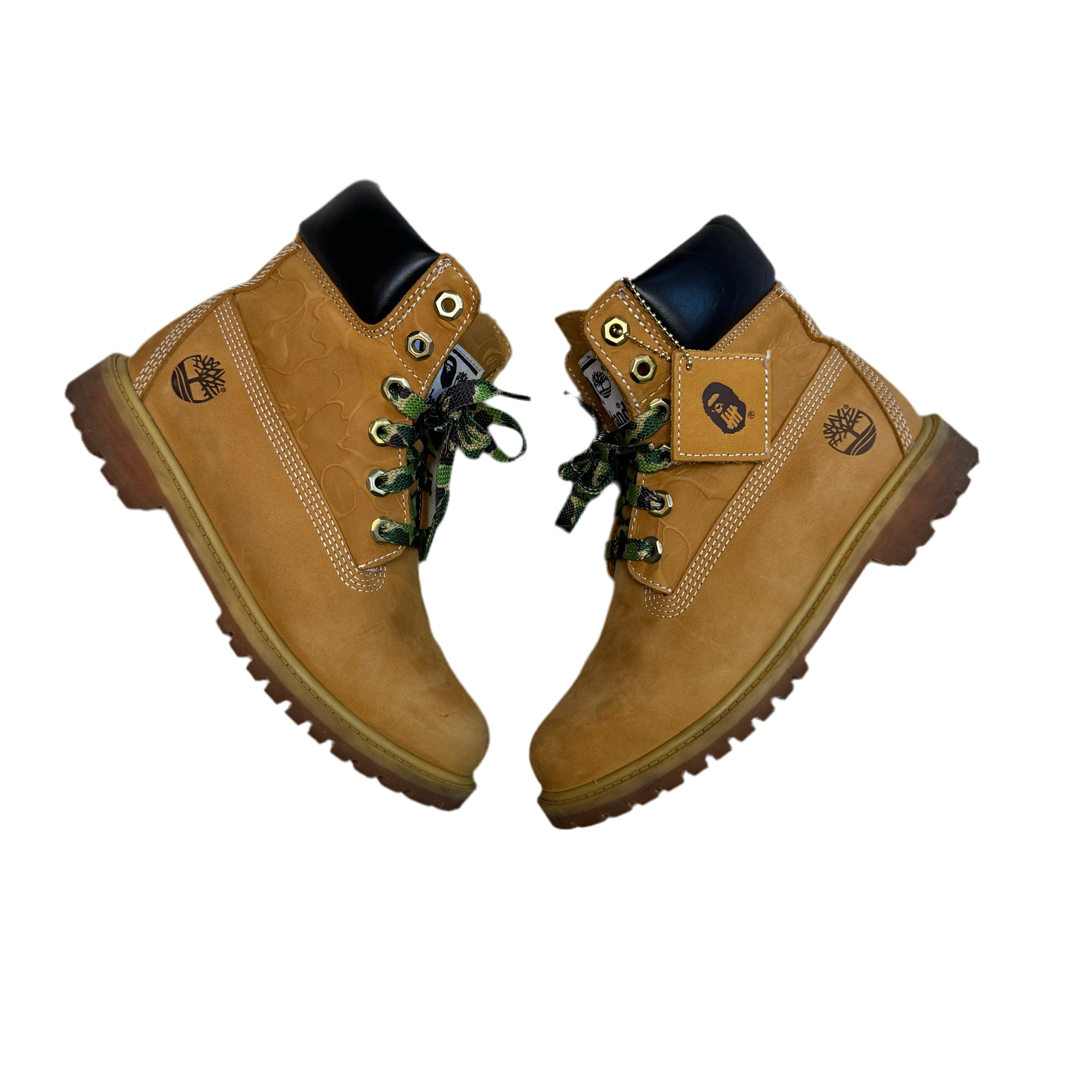 Undefeated x Bape x Timberland 6-Inch Boot: Release Info