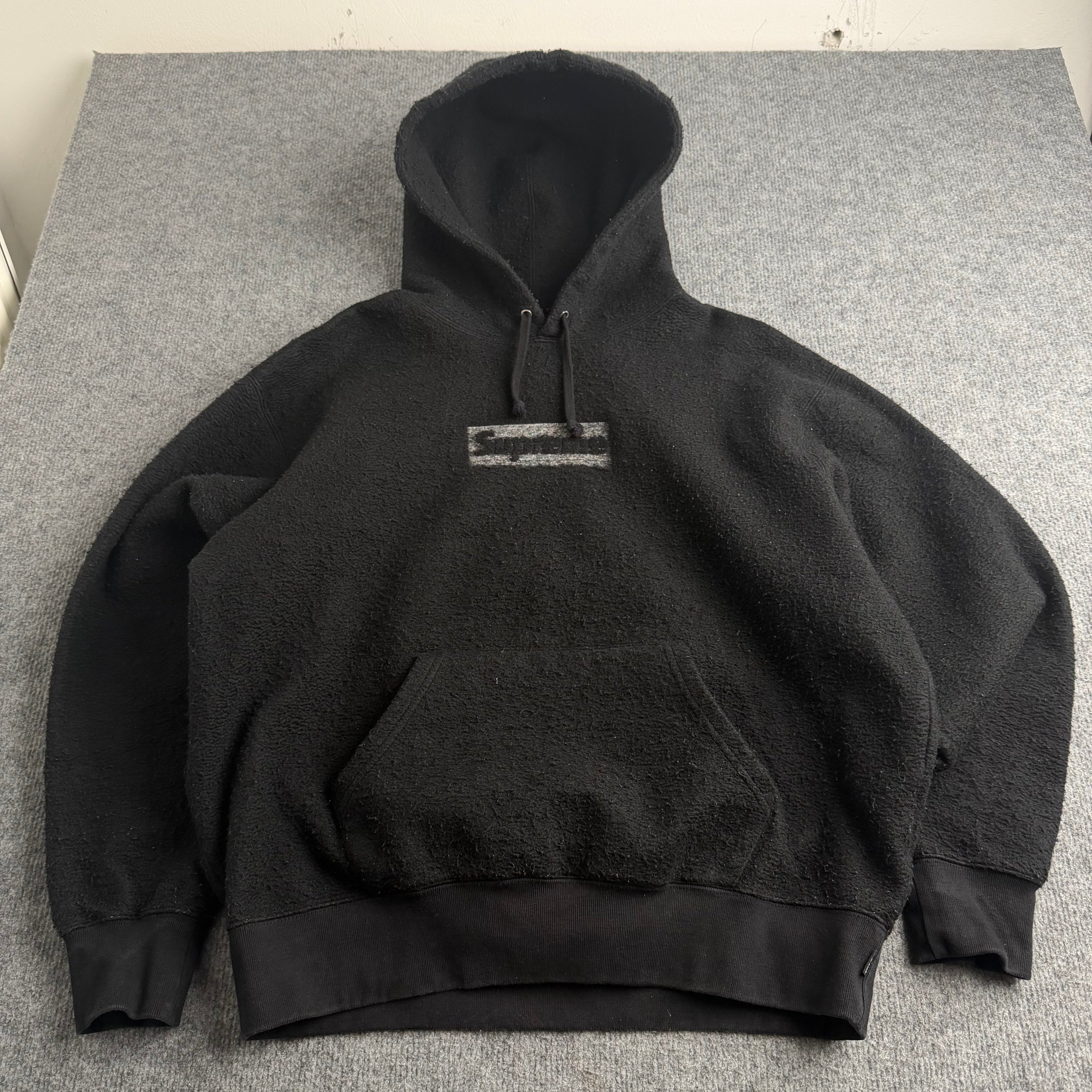 Supreme box logo hættetrøje (Str. S)