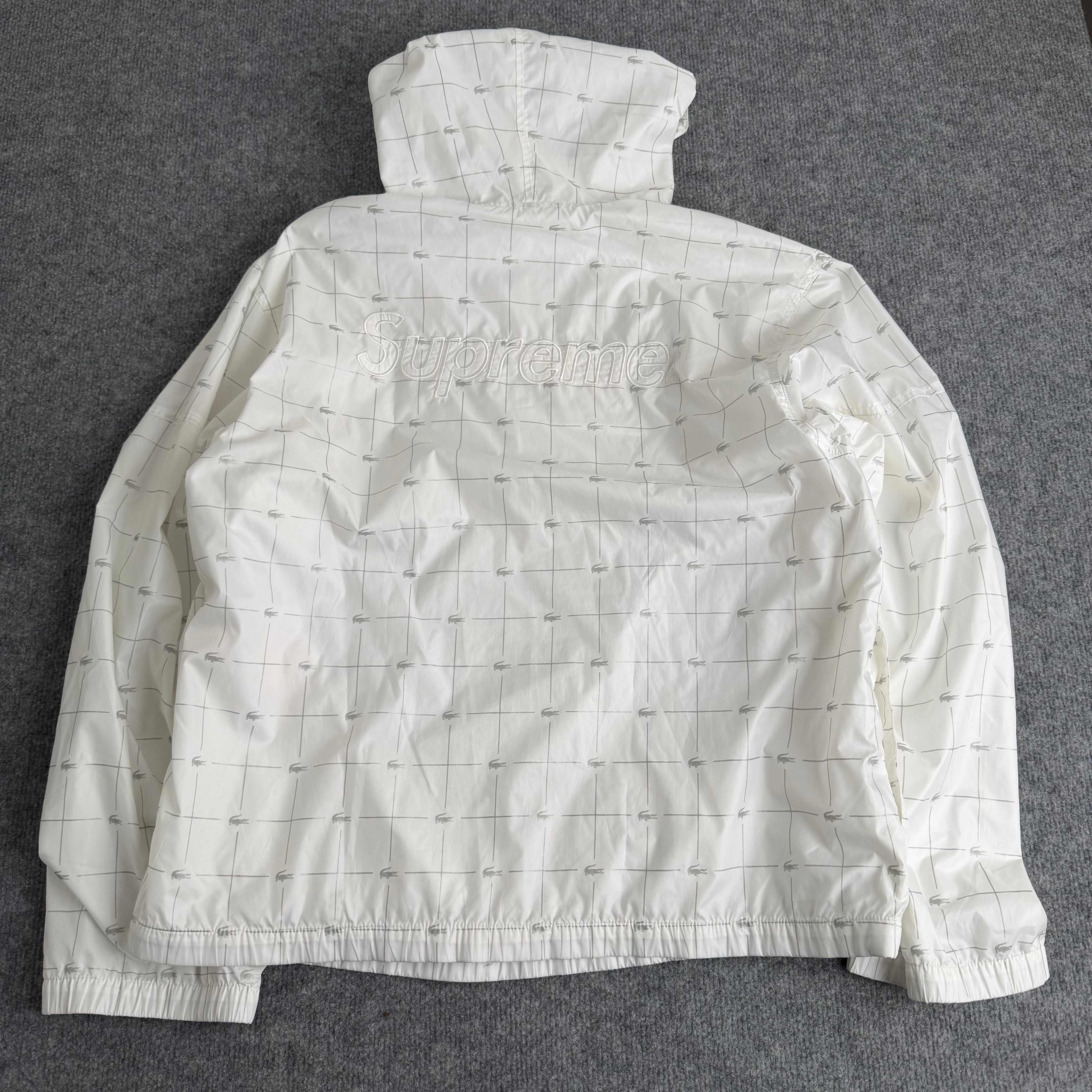 Supreme x Lacoste jakke (Str. L)