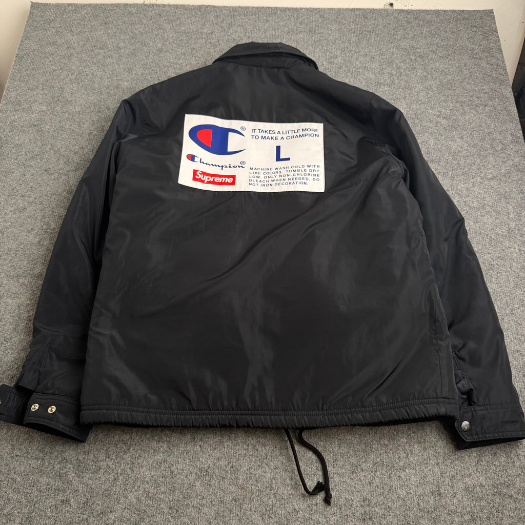Supreme x champion jakke (Str. L)