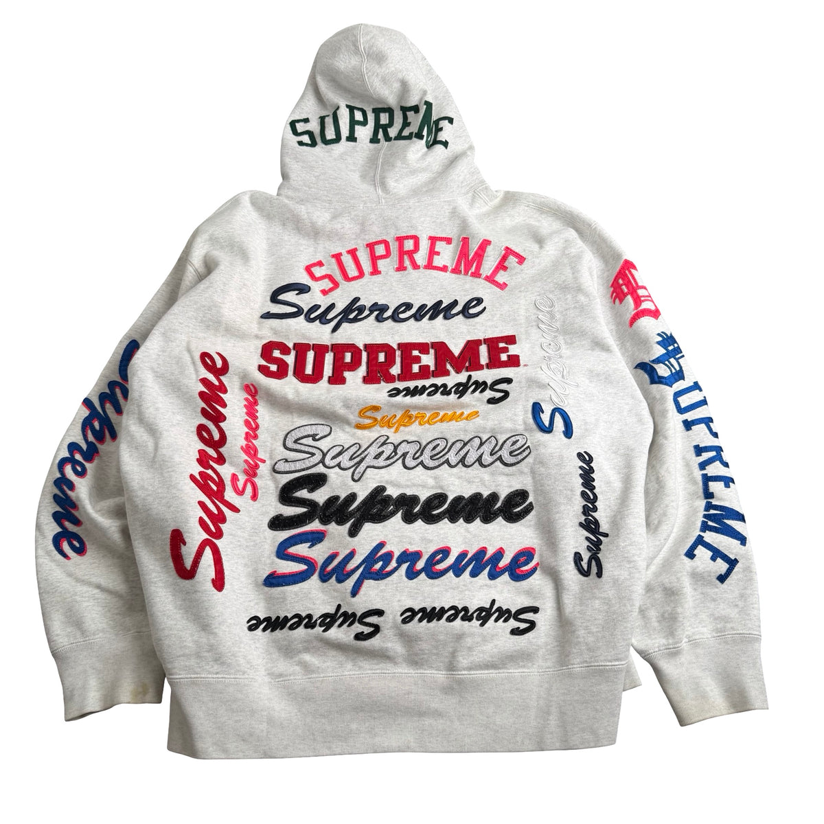 Supreme hættetrøje (Str. XL)