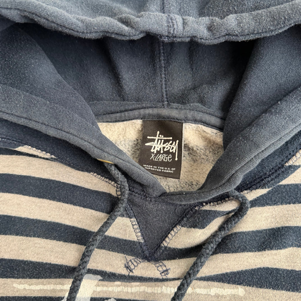 Stussy hættetrøje (Str. XL)