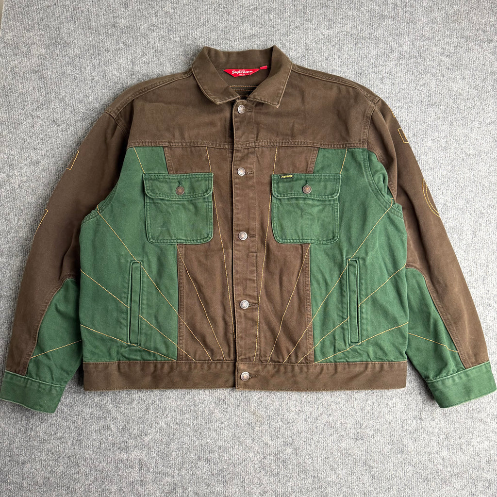 Supreme denim jakke (Str. L)