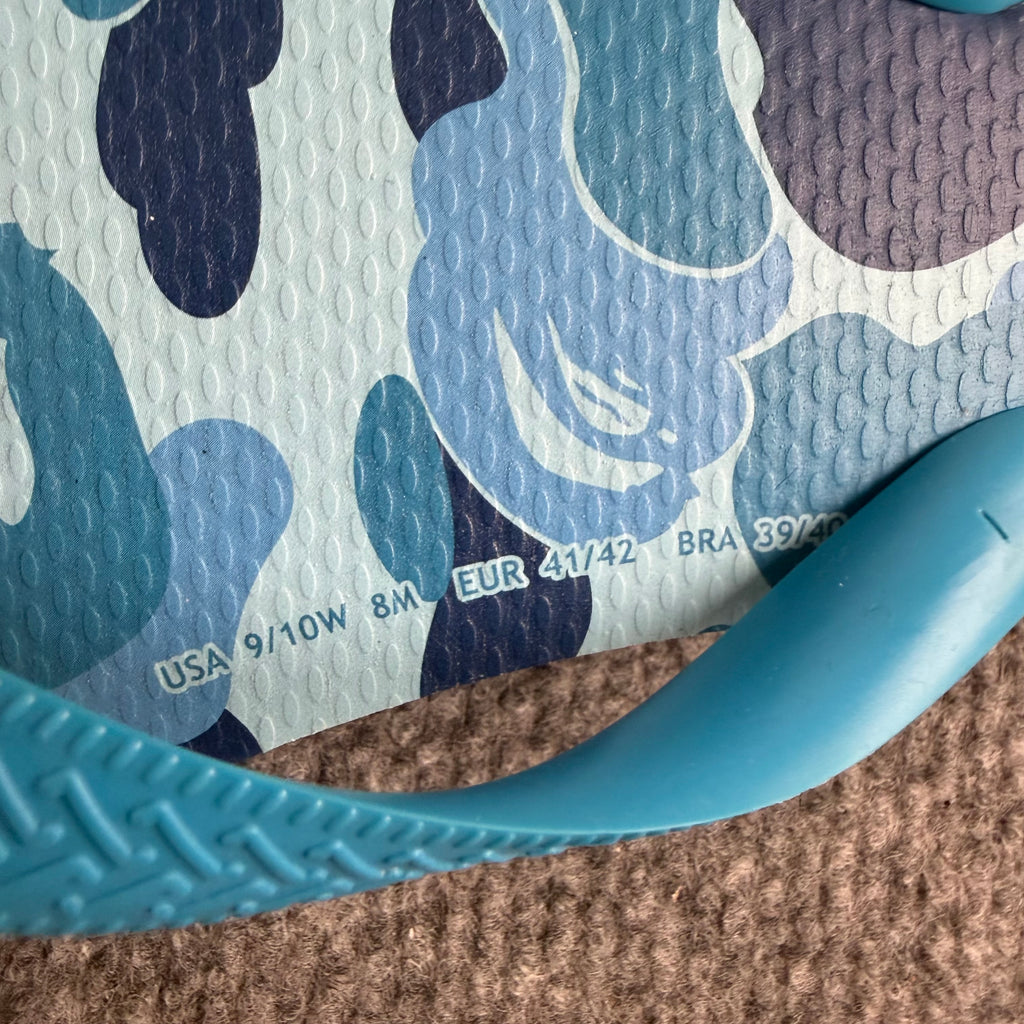 Bape x havaianas (Str. 41-42)