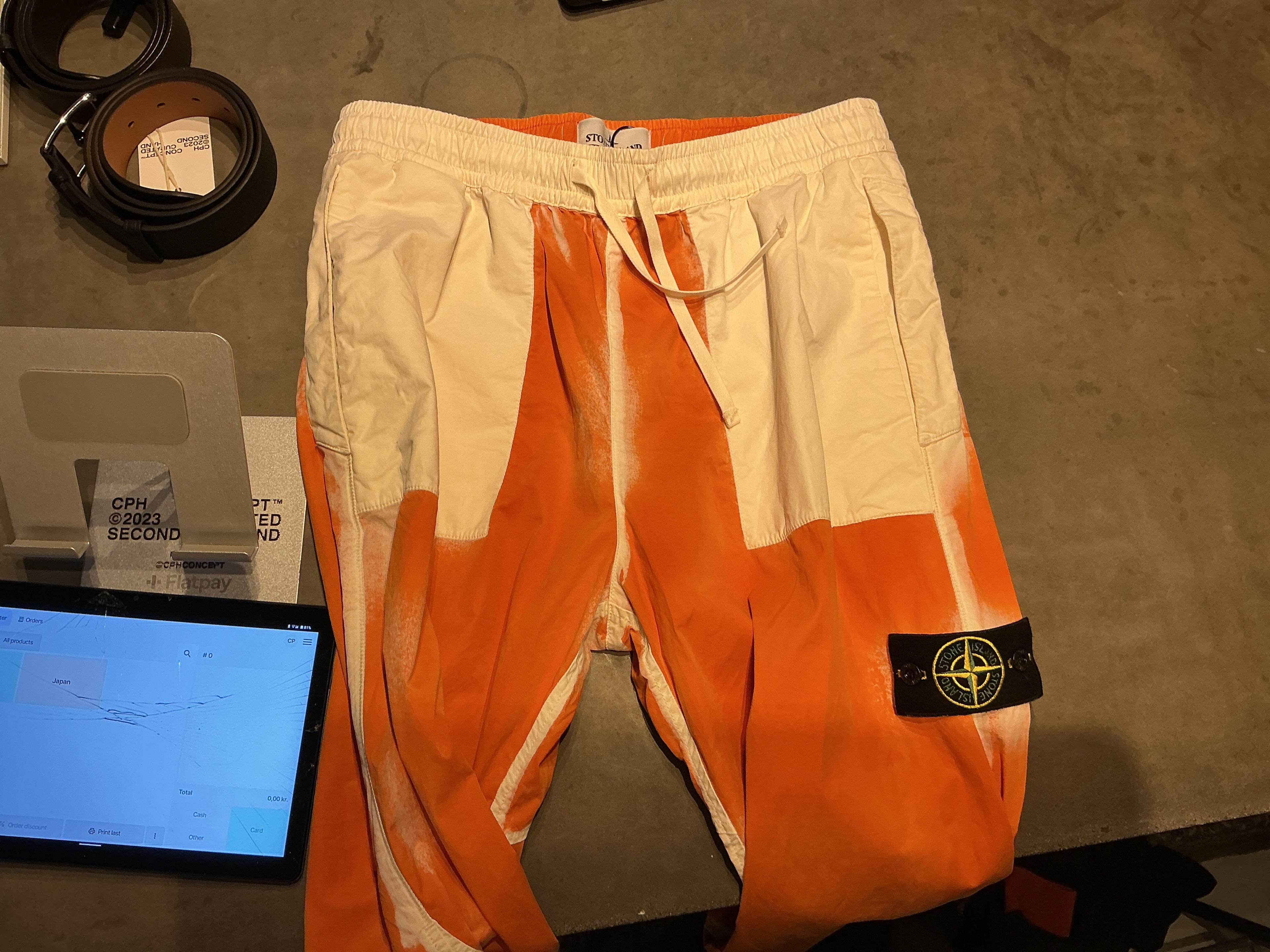 Stone Island - bukser orange