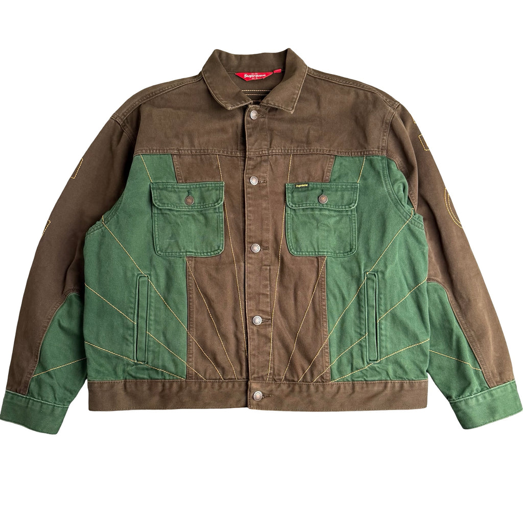 Supreme denim jakke (Str. L)