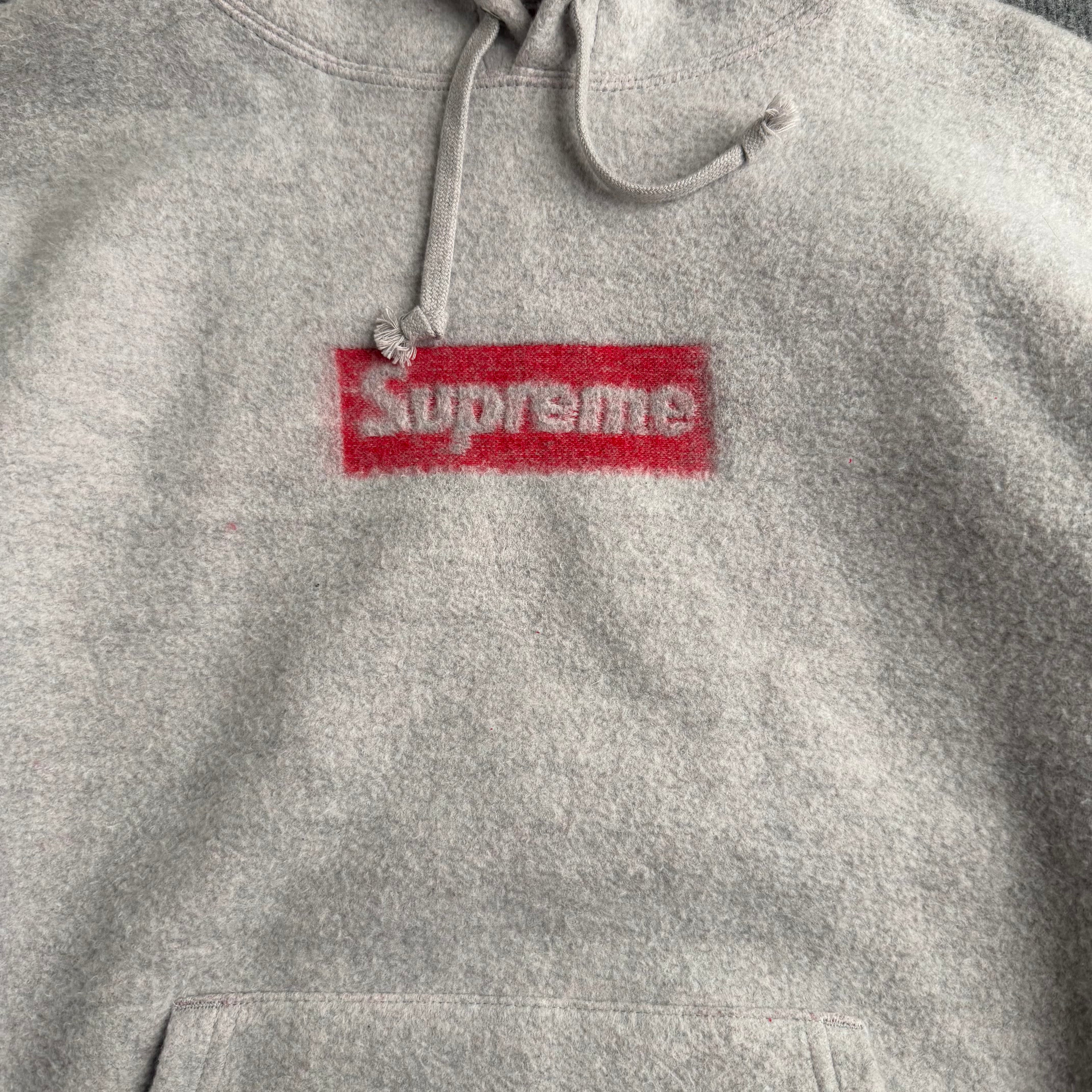 Supreme box logo hættetrøje (Str. S)
