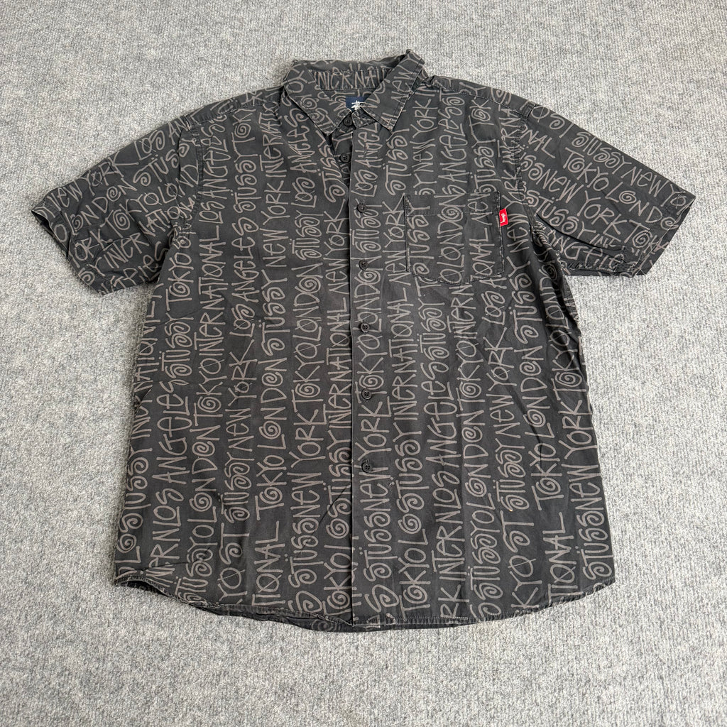 Stussy vintage skjorte (Str. S)