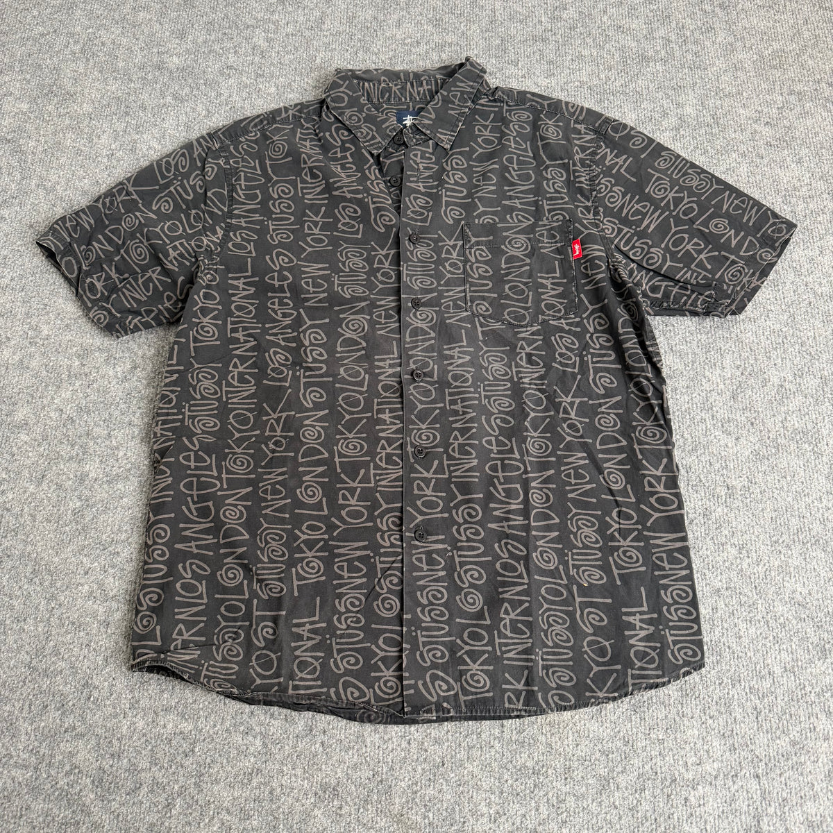 Stussy vintage skjorte (Str. S)