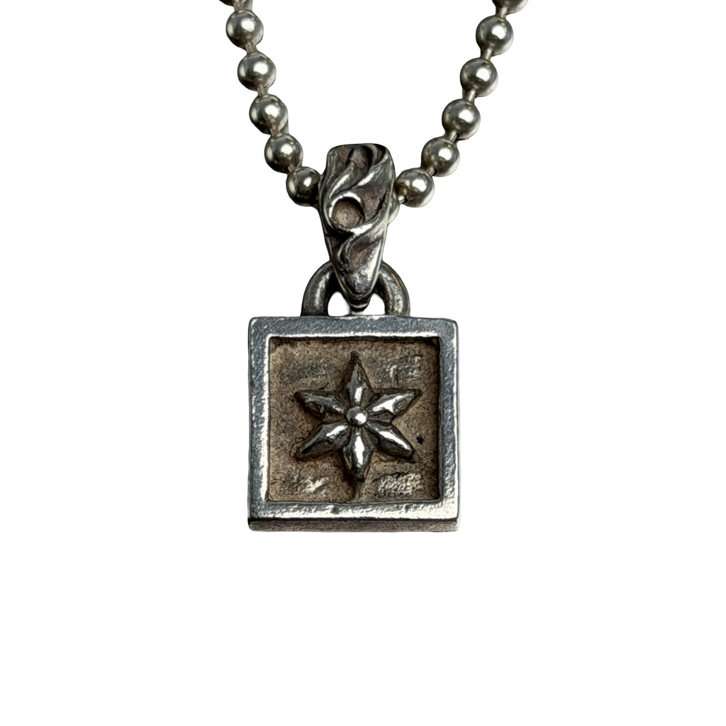 Chrome Hearts 925 Framed Star Pendant