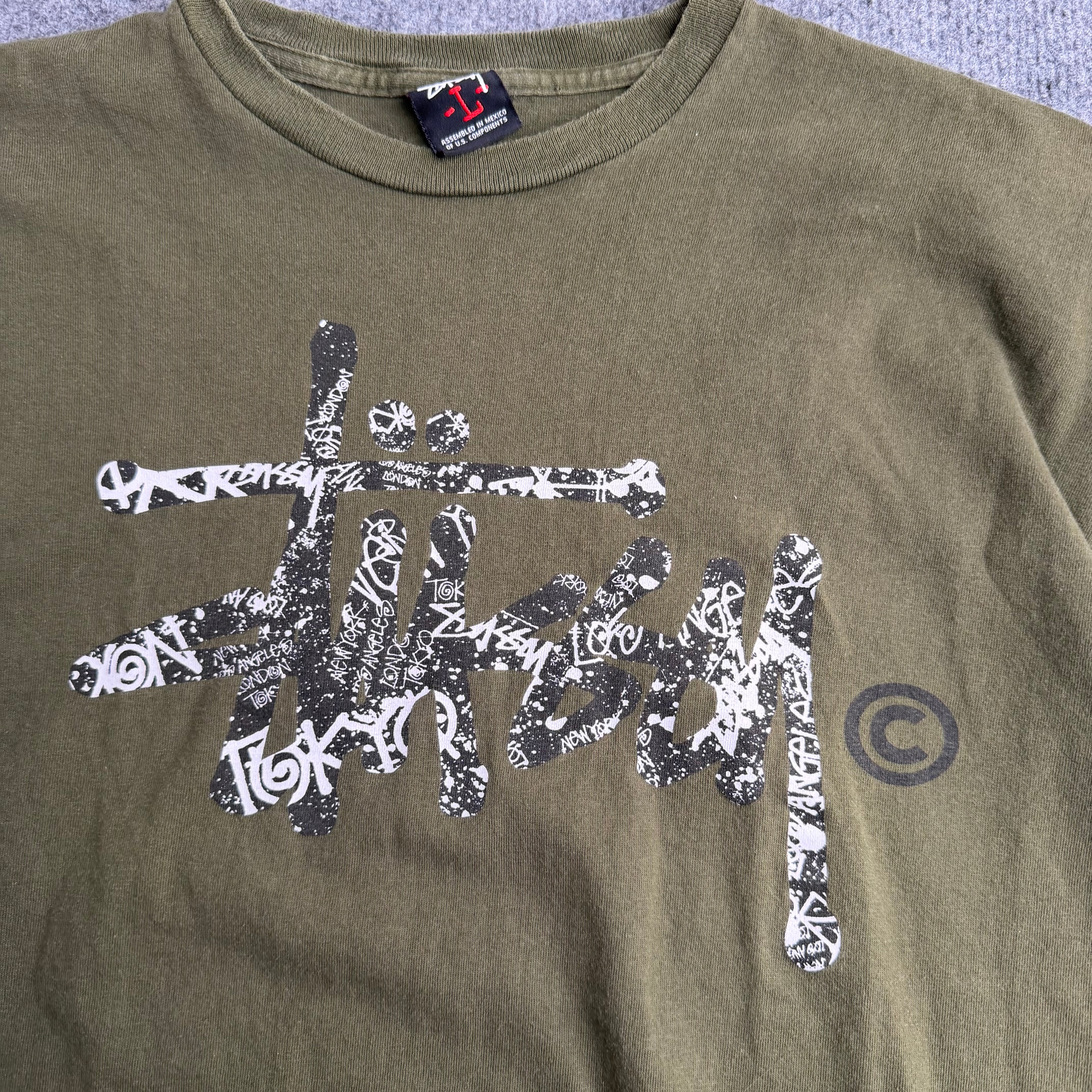 Stussy vintage t-shirt (Str. L)