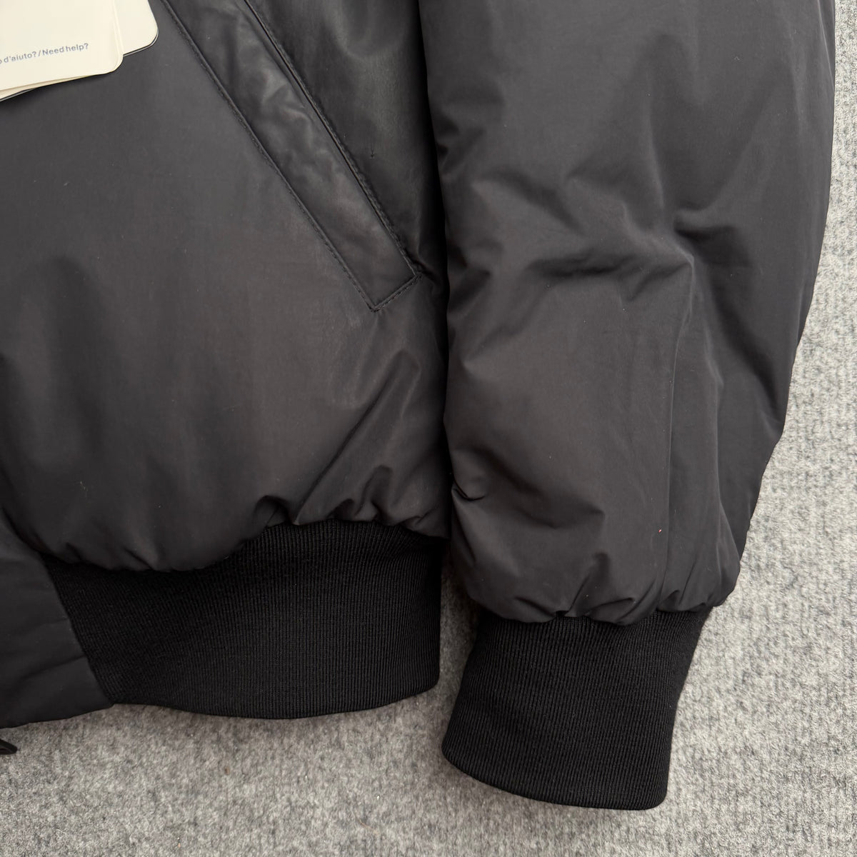 Moncler reversible bomber jakke (Str. S)