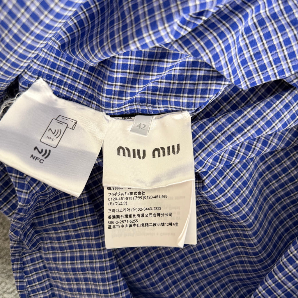 Miu Miu skjorte (Str. 42)