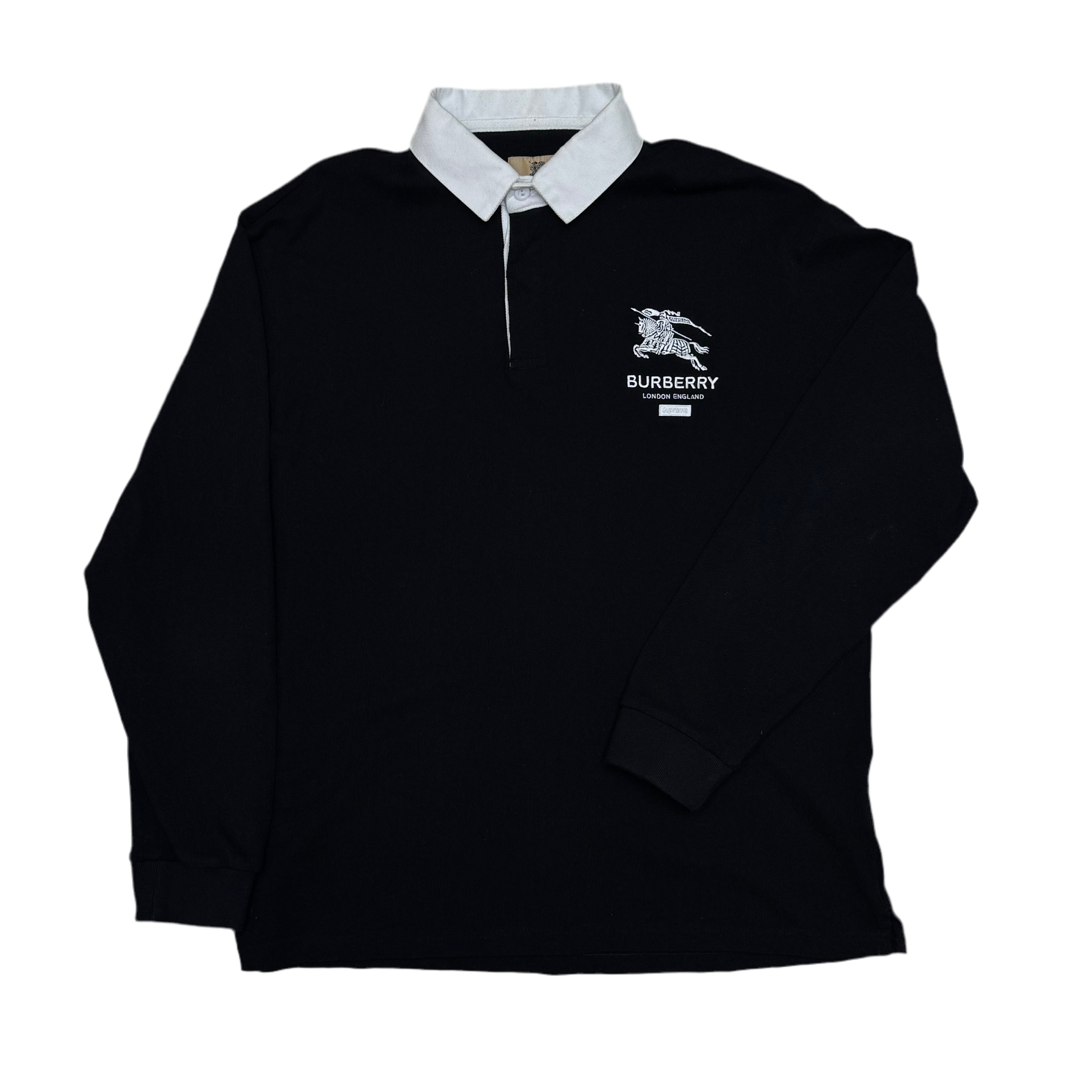 Supreme x Burberry Polo (Str. L)
