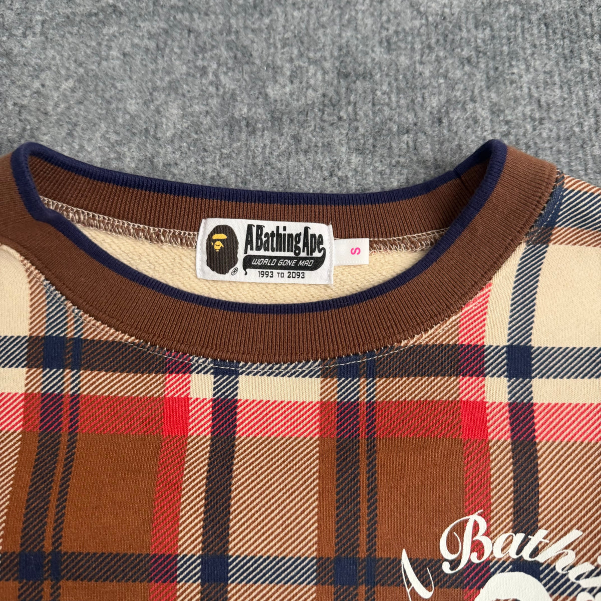 A bathing ape bluse (Str. S)