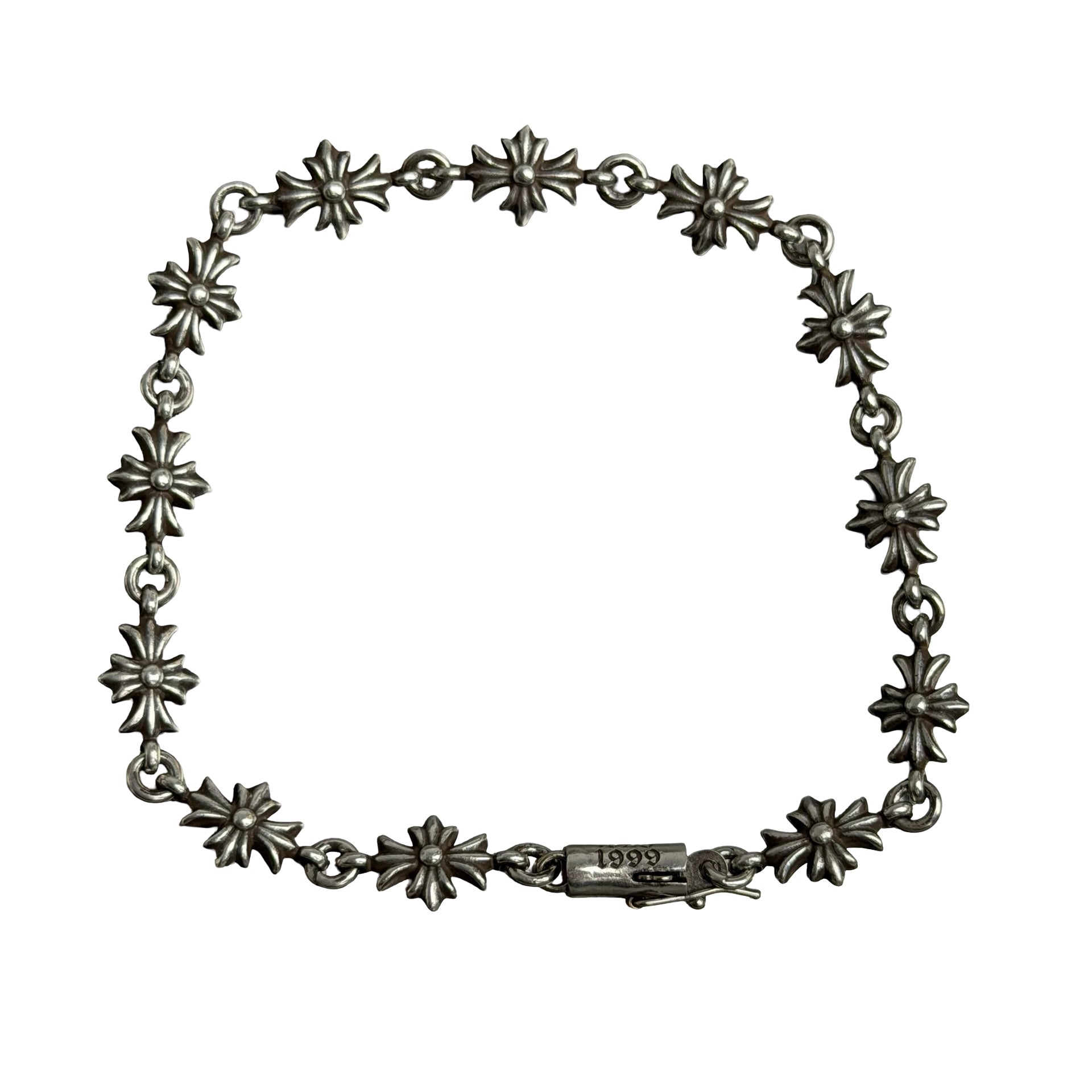 Chrome Hearts Tiny E 12link armbånd