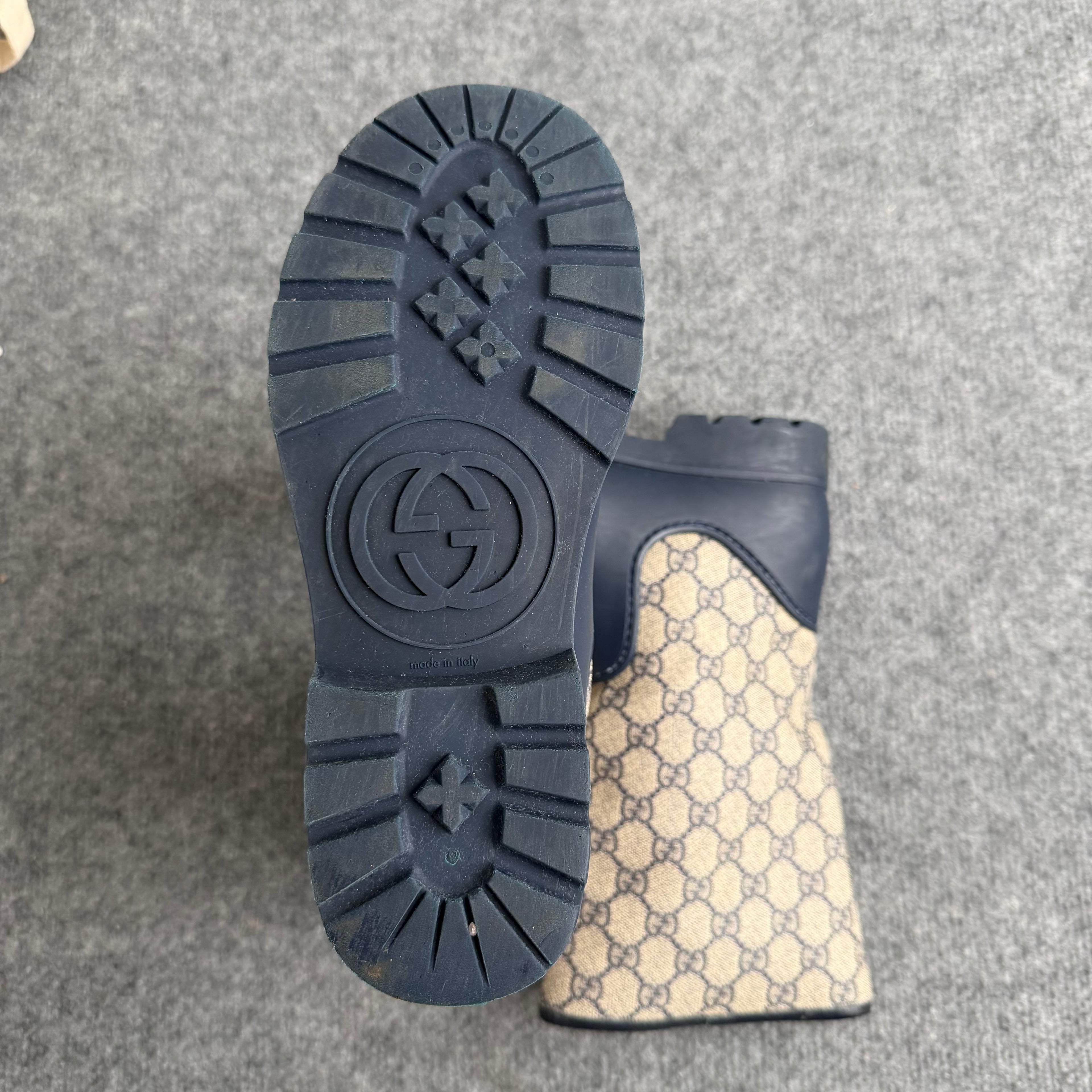 Gucci gummi støvler (Str. 37)