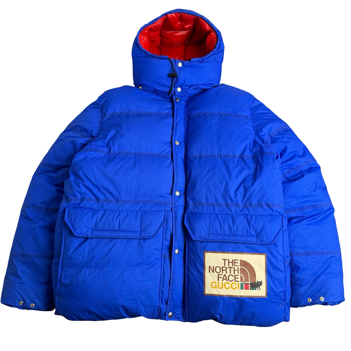 Gucci x The North Face jakke (Str. XXL)