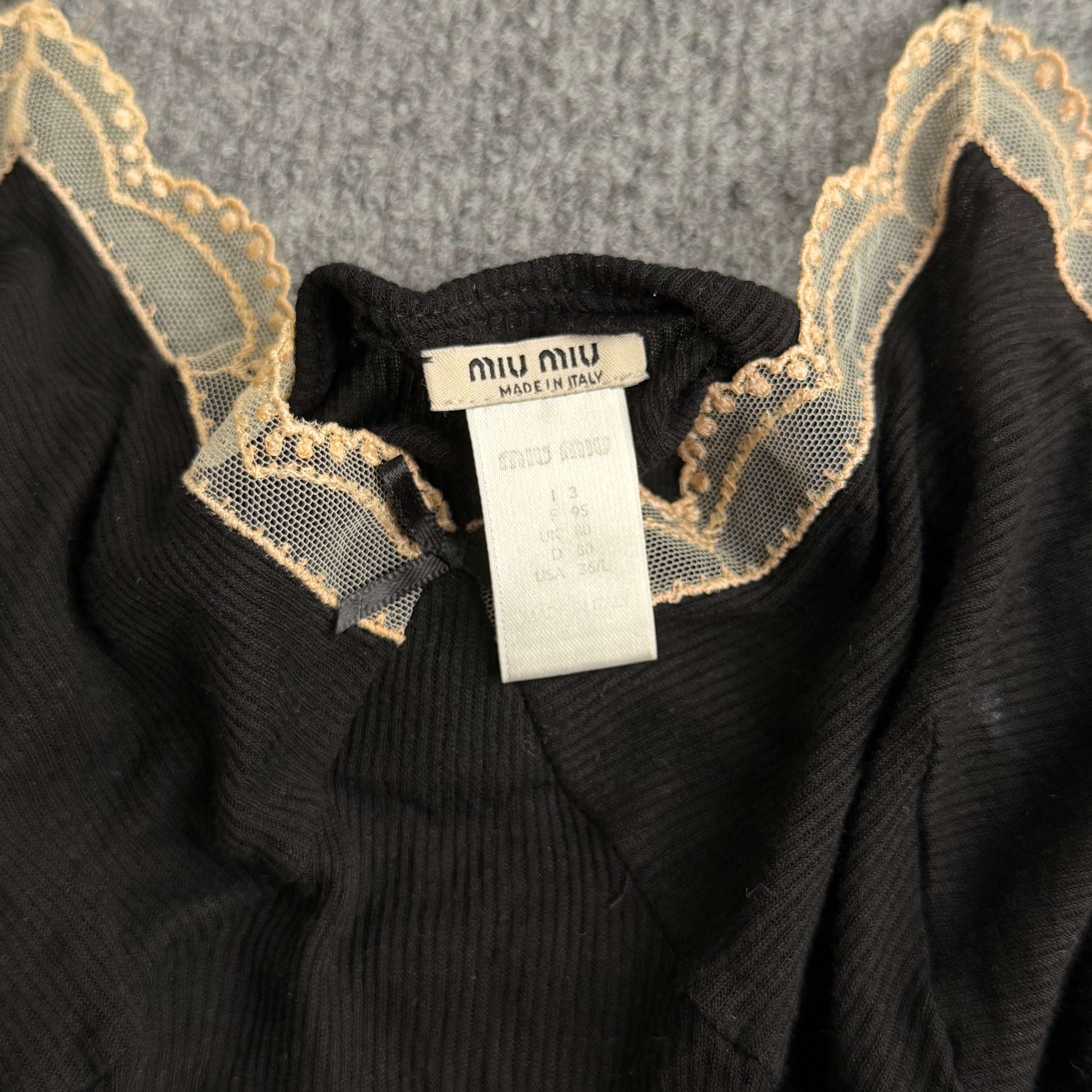 Miu Miu top (Str. S)