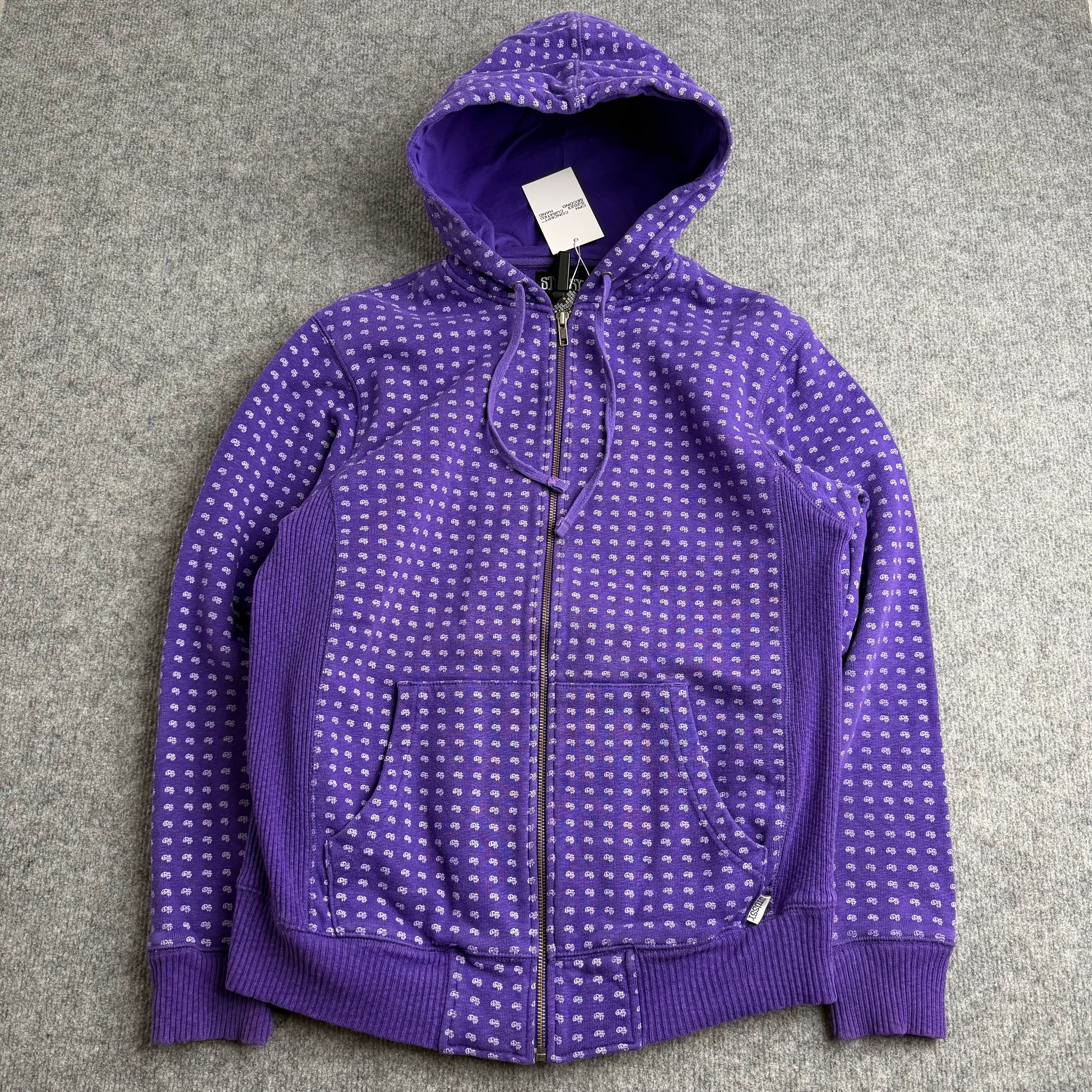 Stussy hættetrøje (Str. S)