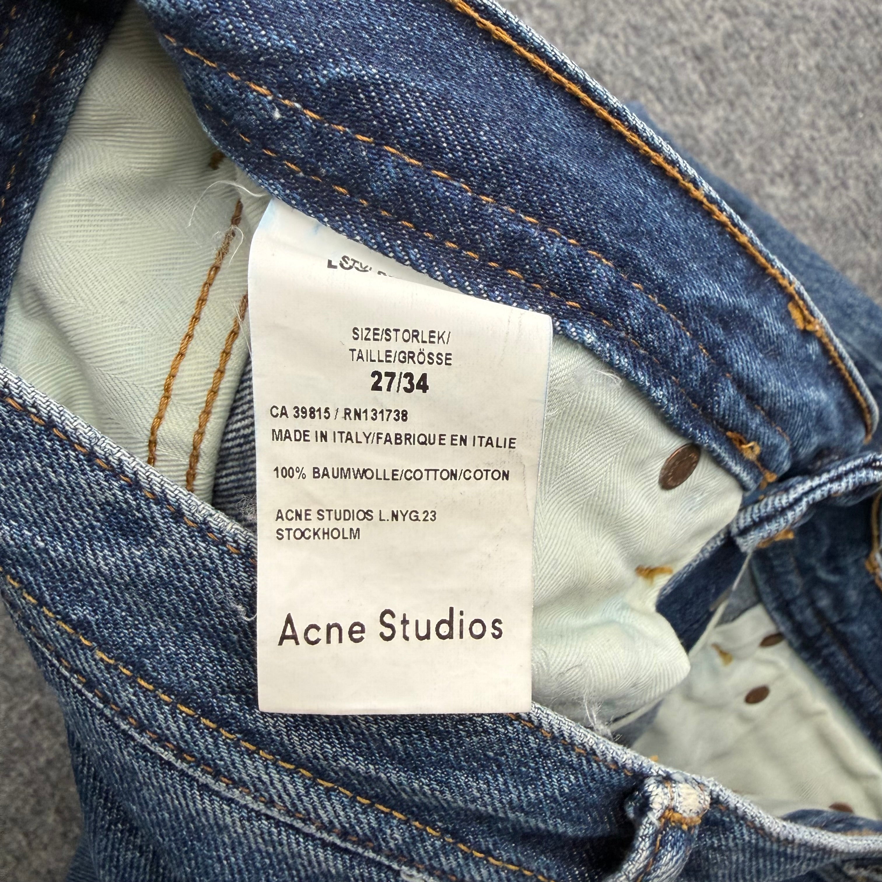 Acne studios bukser (Str. 27/34)