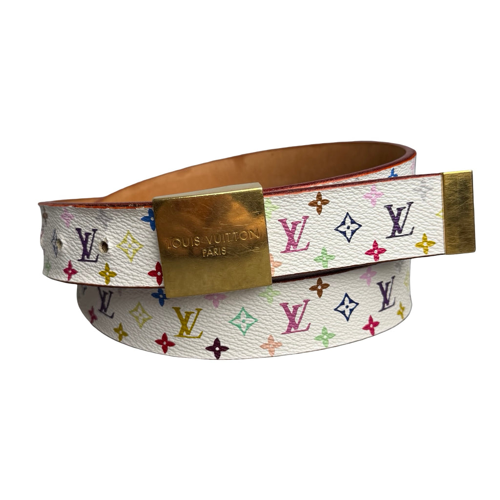 louis vuitton x takashi murakami bælte (Str. S)
