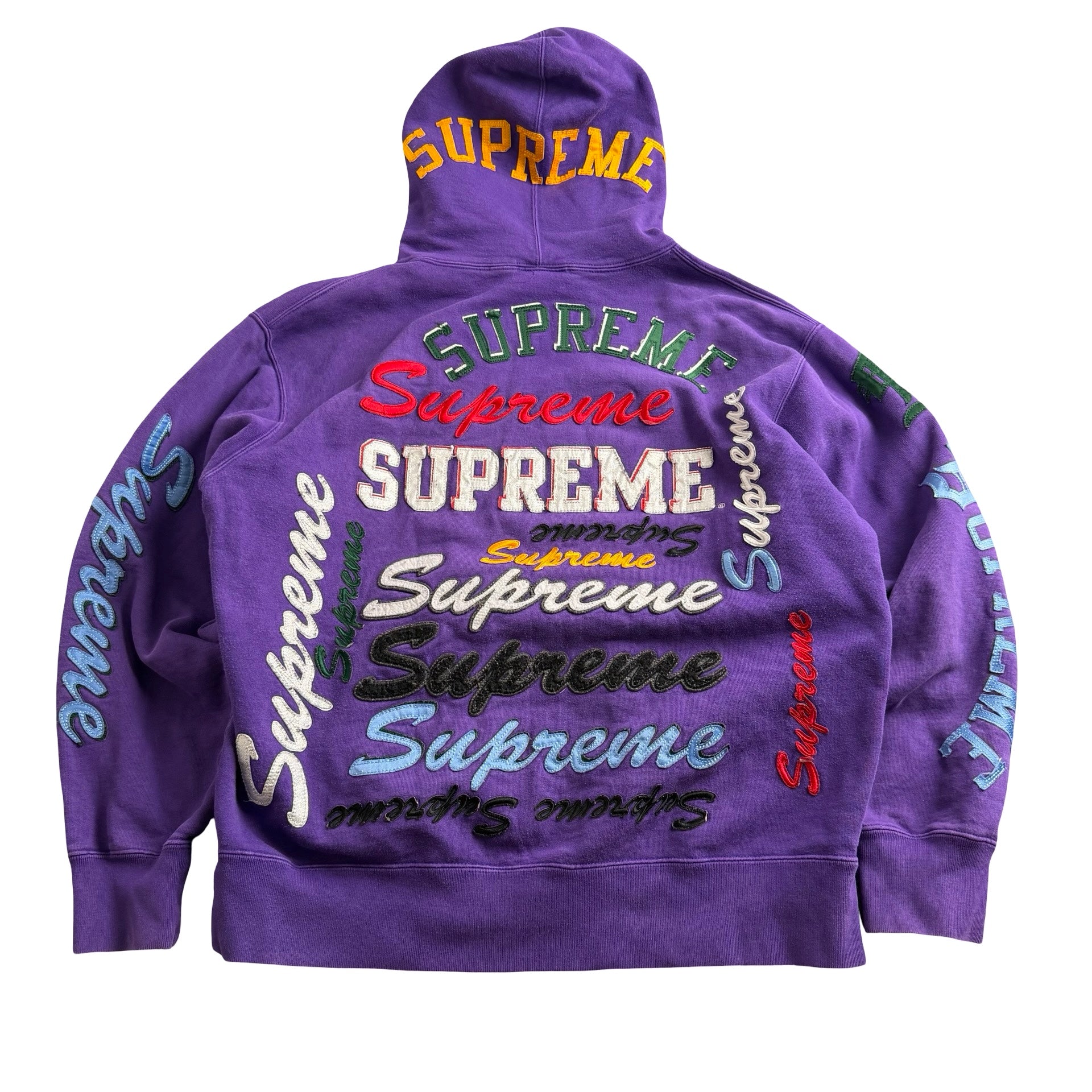 Supreme hættetrøje (Str. M)