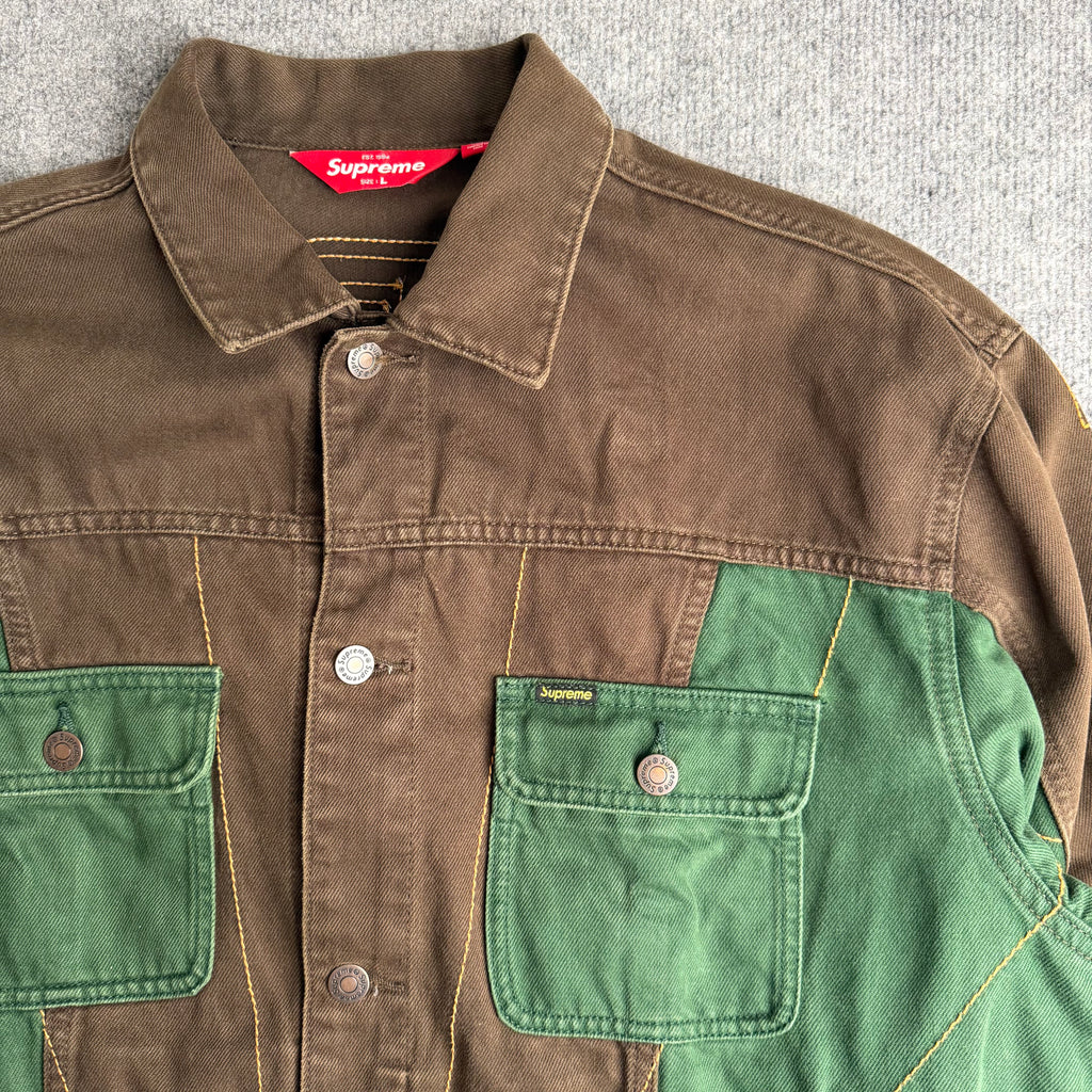 Supreme denim jakke (Str. L)