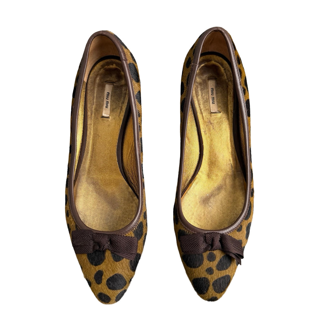 Miu Miu ballerinaer (Str. 36,5)