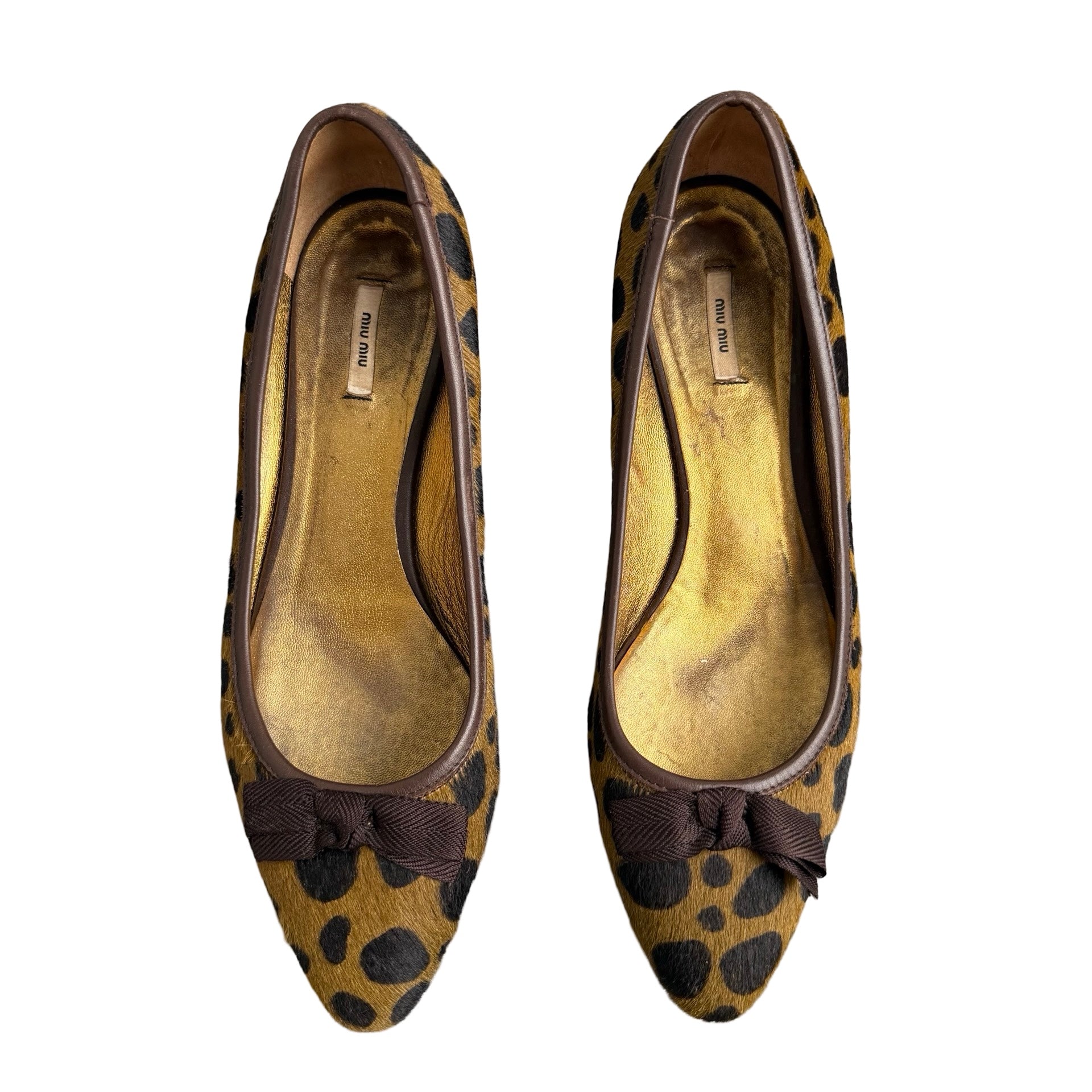 Miu Miu ballerinaer (Str. 36,5)