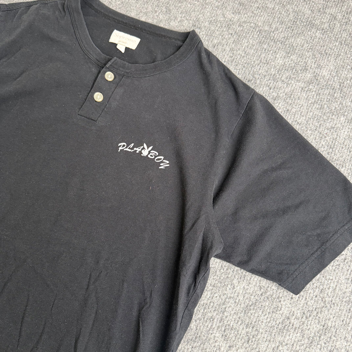 Supreme x playboy Henley t-shirt (Str. L)