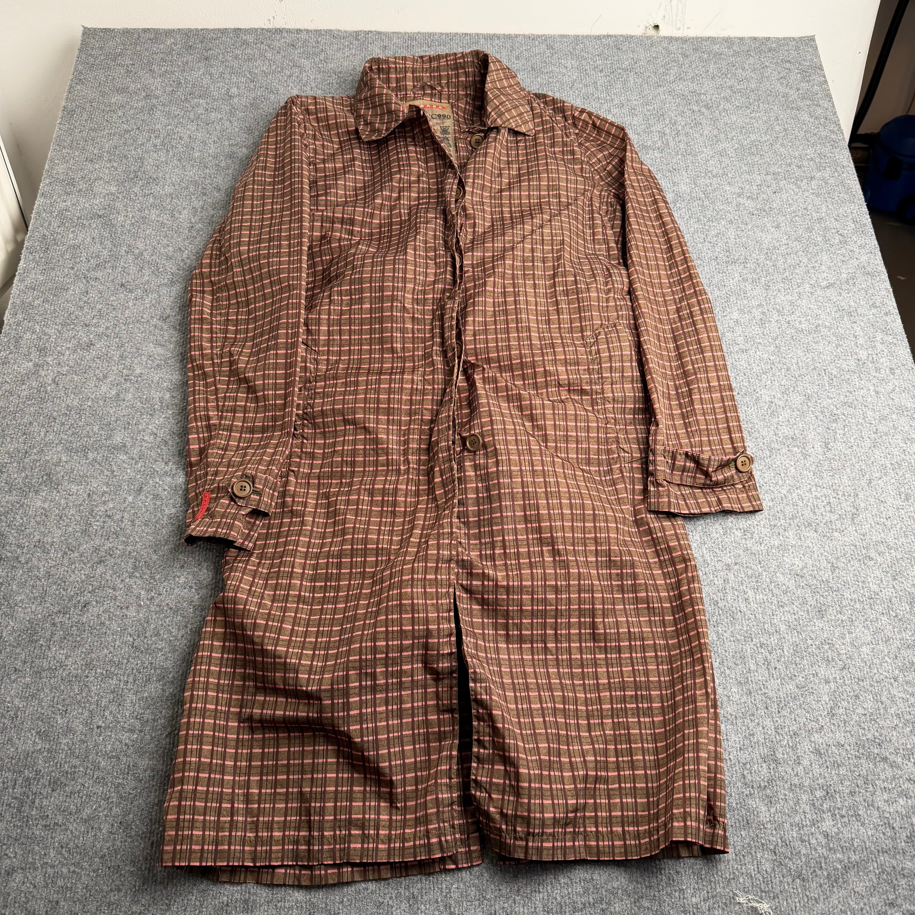 Prada trenchcoat (Str. S)