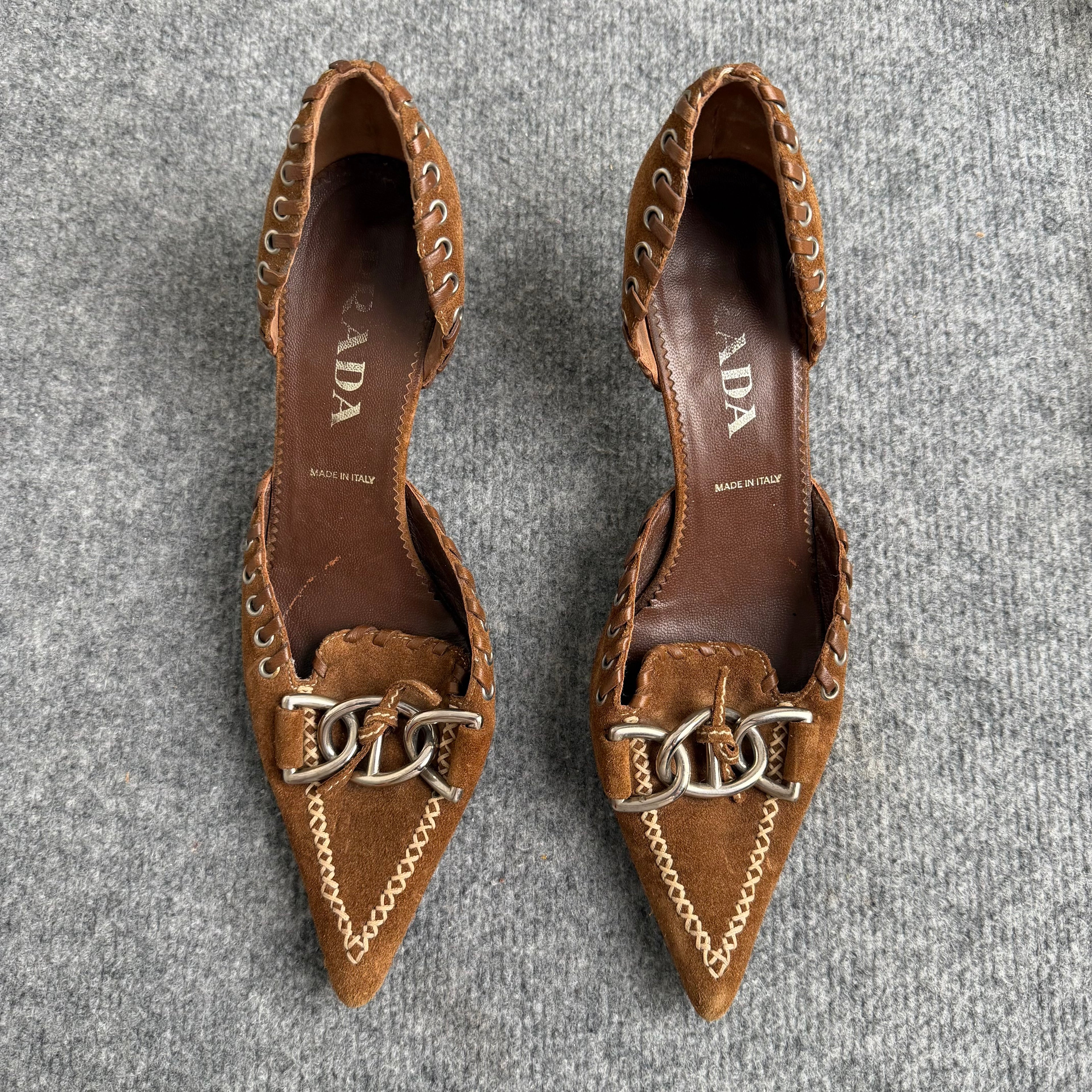 Prada stiletter (Str. 37,5)