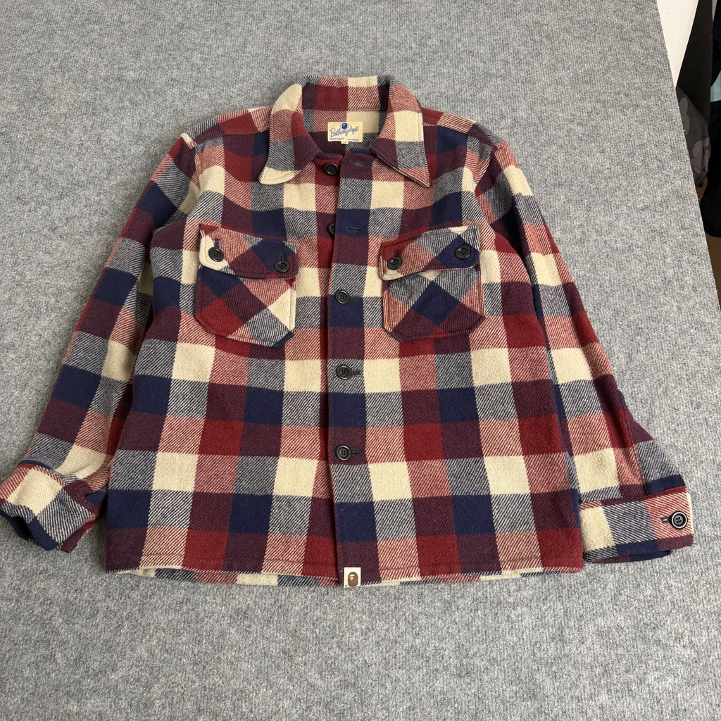 A bathing ape Overshirt (Str. M)