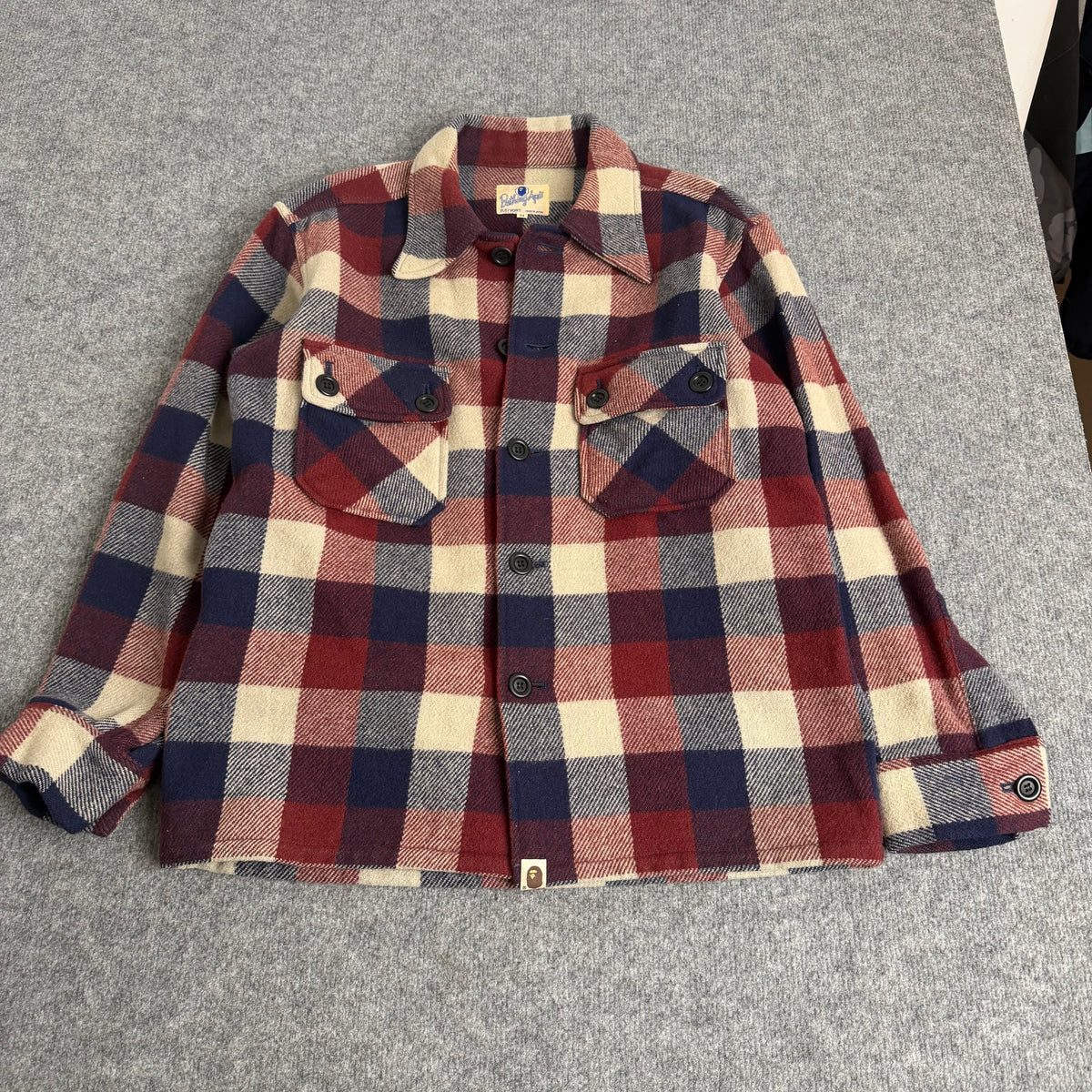 A bathing ape Overshirt (Str. M)