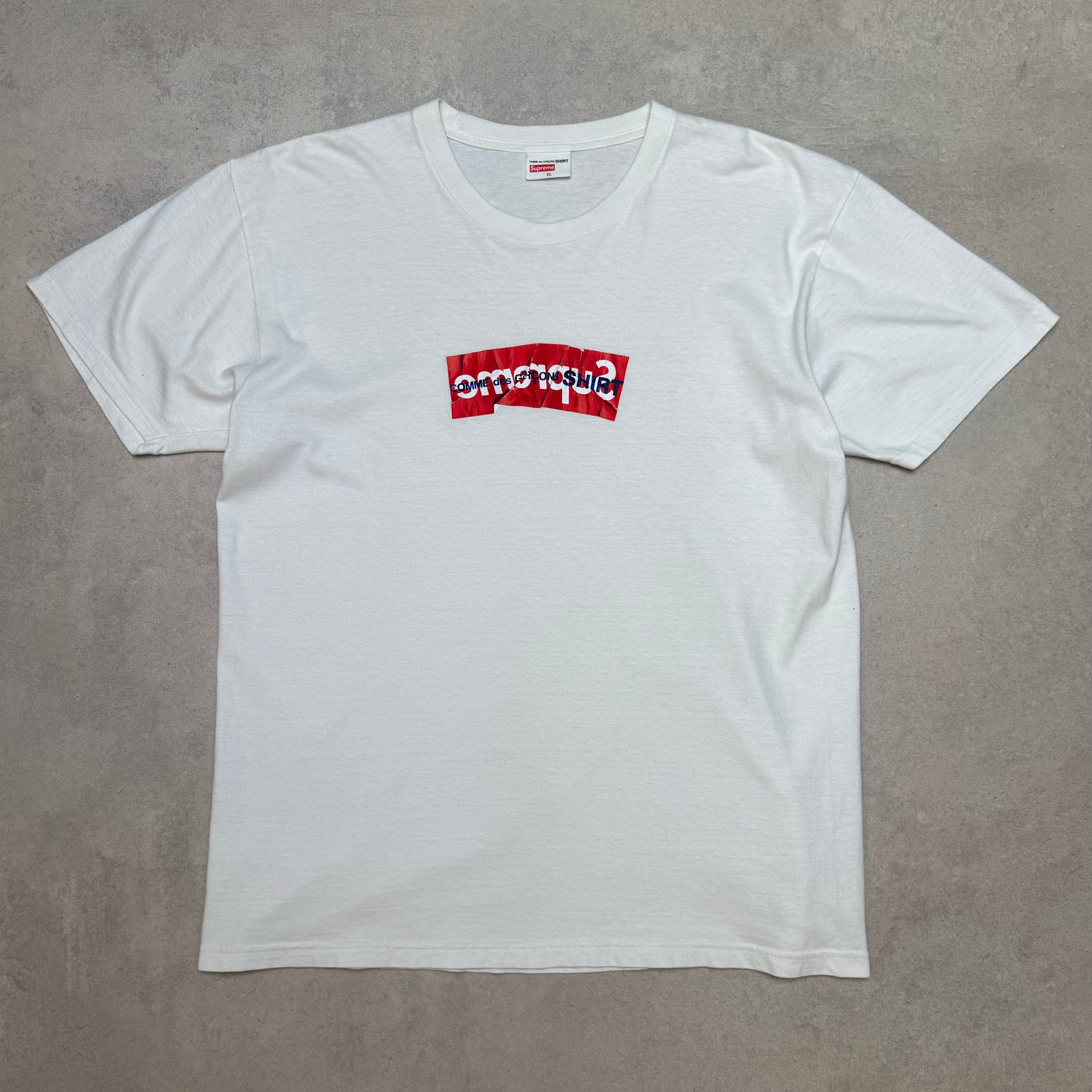 Supreme x Comme des Garcons t-shirt (Str. XL)