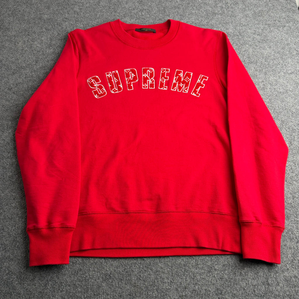 Louis Vuitton x Supreme bluse (Str. S)