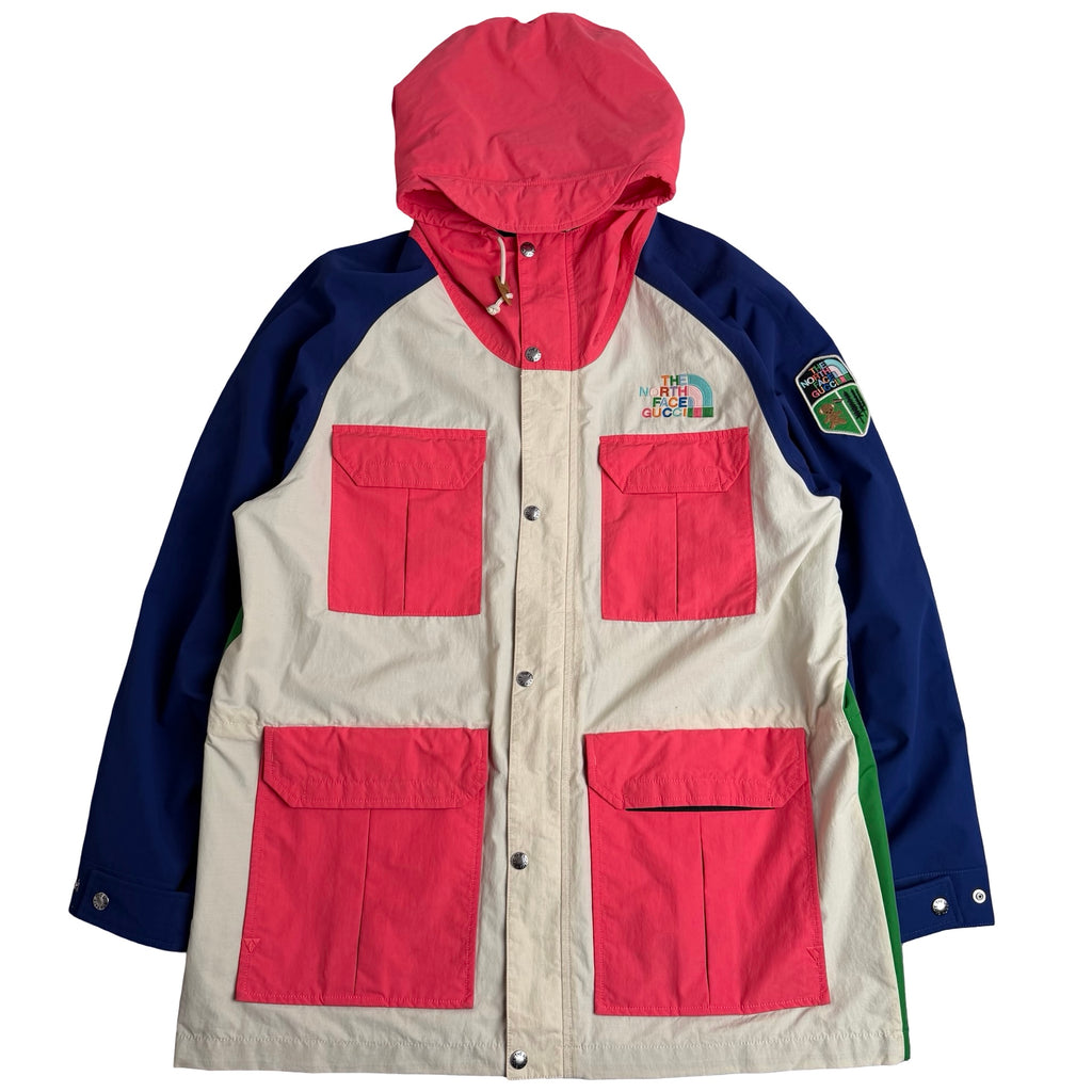 Gucci x The North Face jakke (Str. XL)