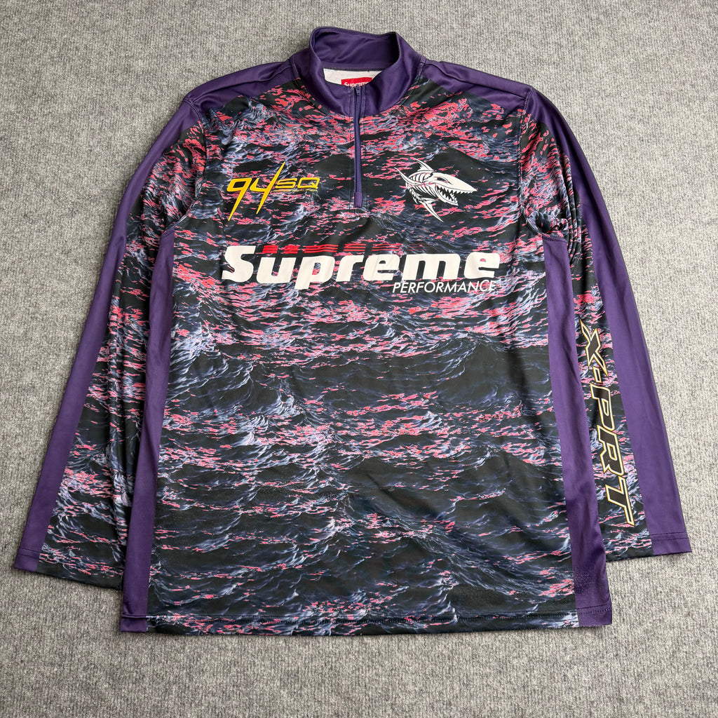 Supreme half zip (Str. M)