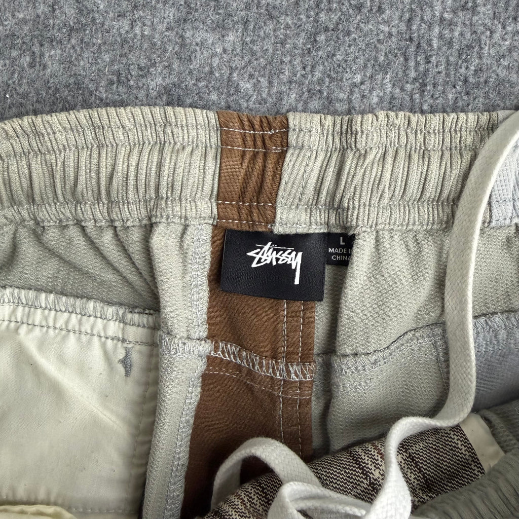 Stussy patchwork bukser (Str. L.