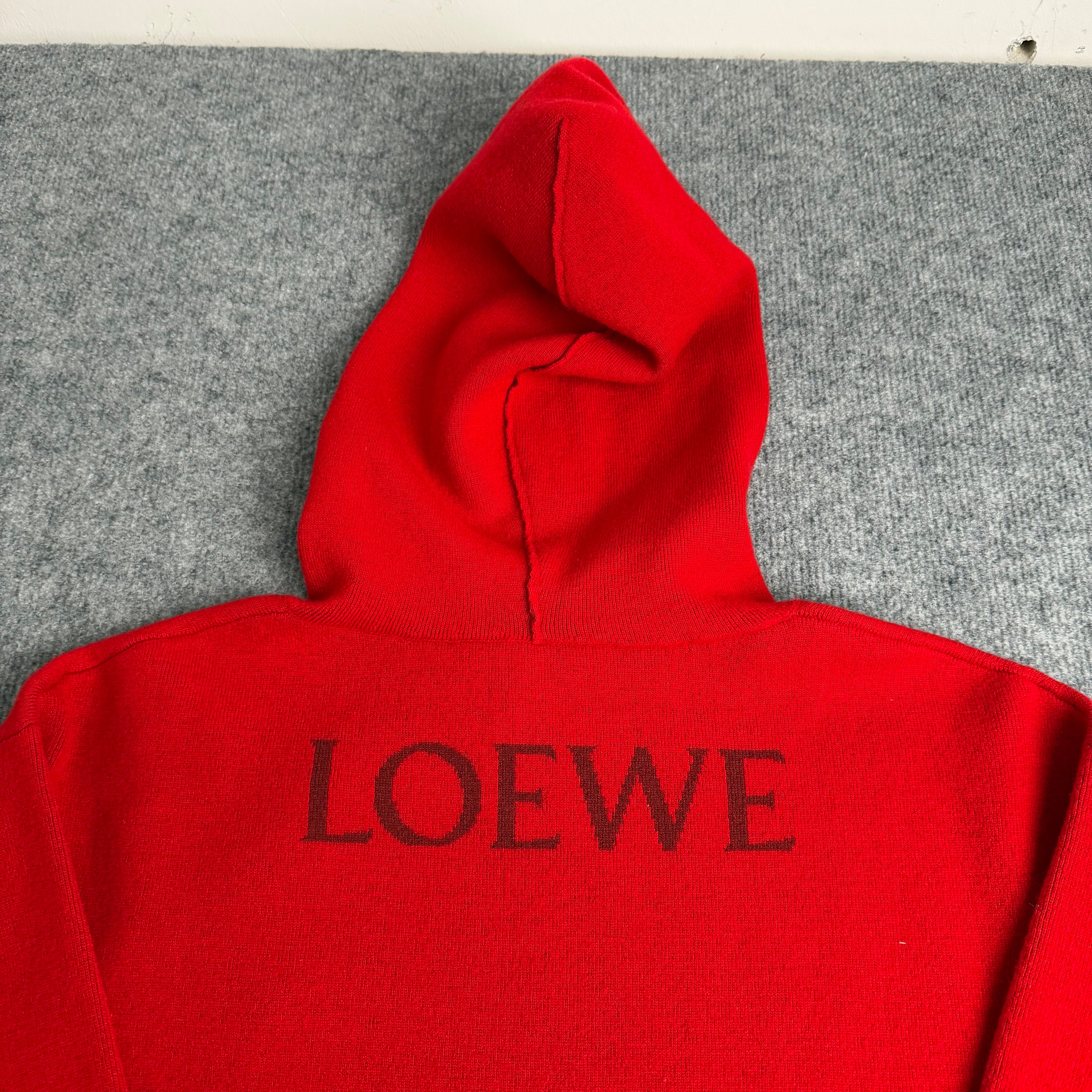 Loewe oversized hættetrøje (Str. S)