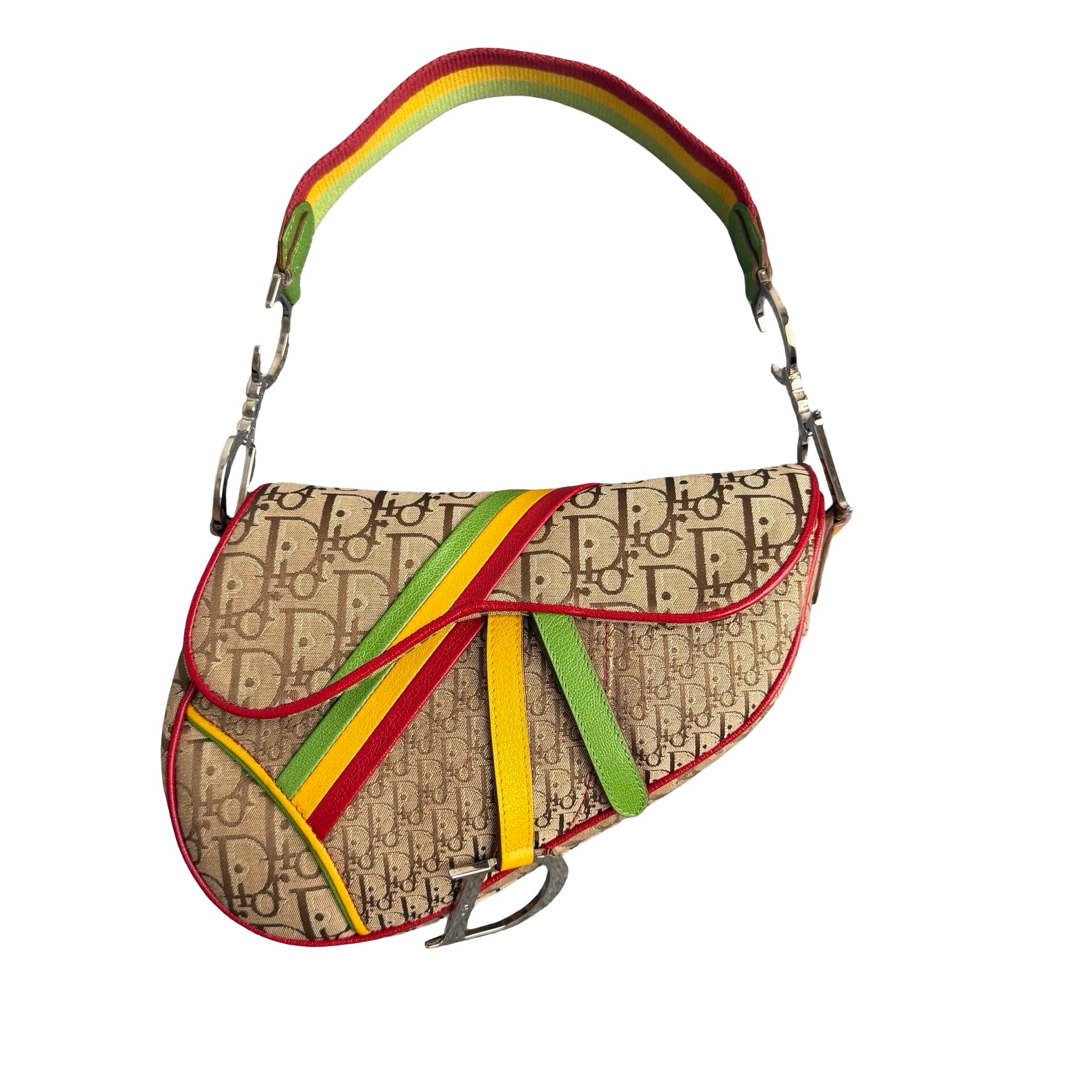 Dior Rasta Saddle taske
