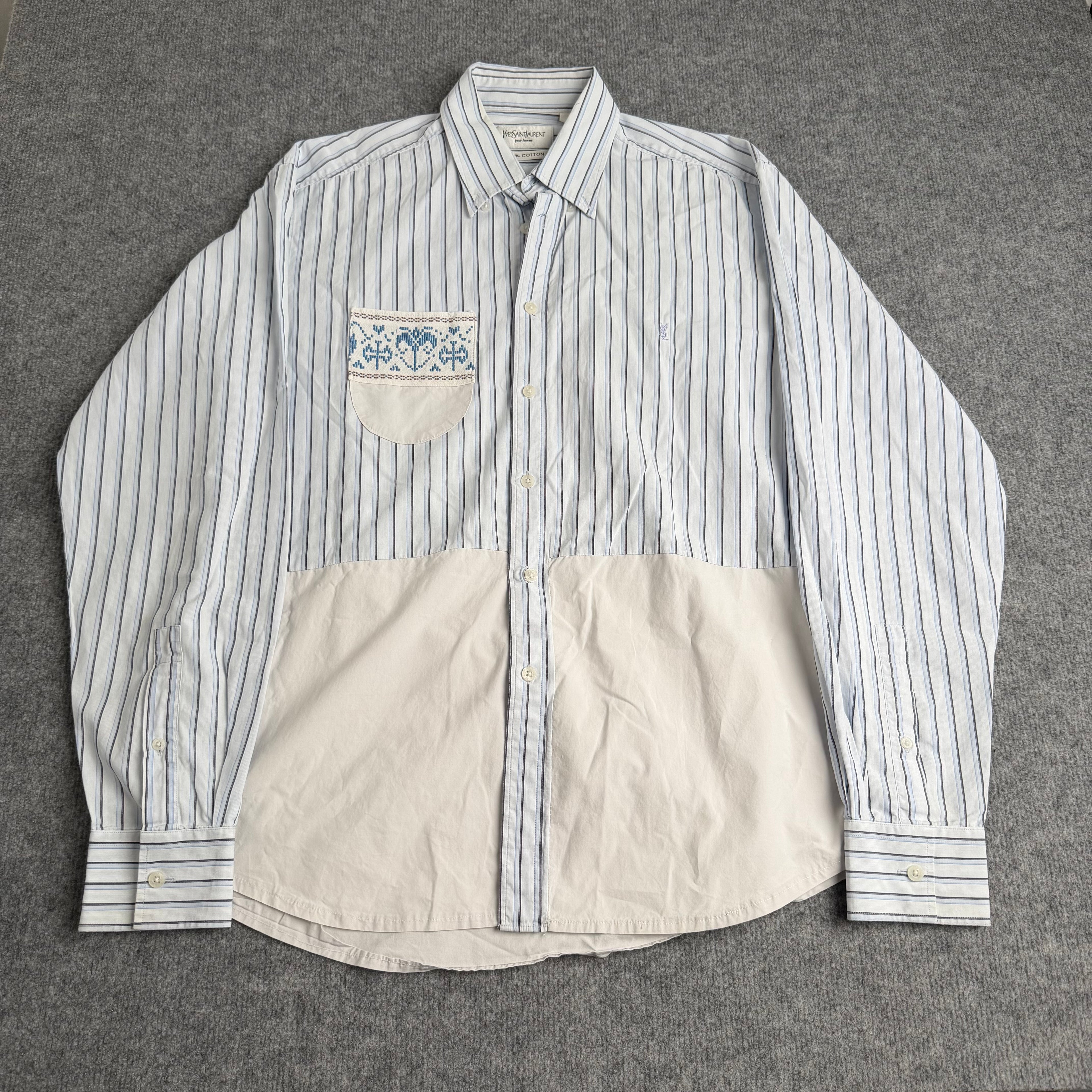 Yves Saint Laurent skjorte (Str. L)