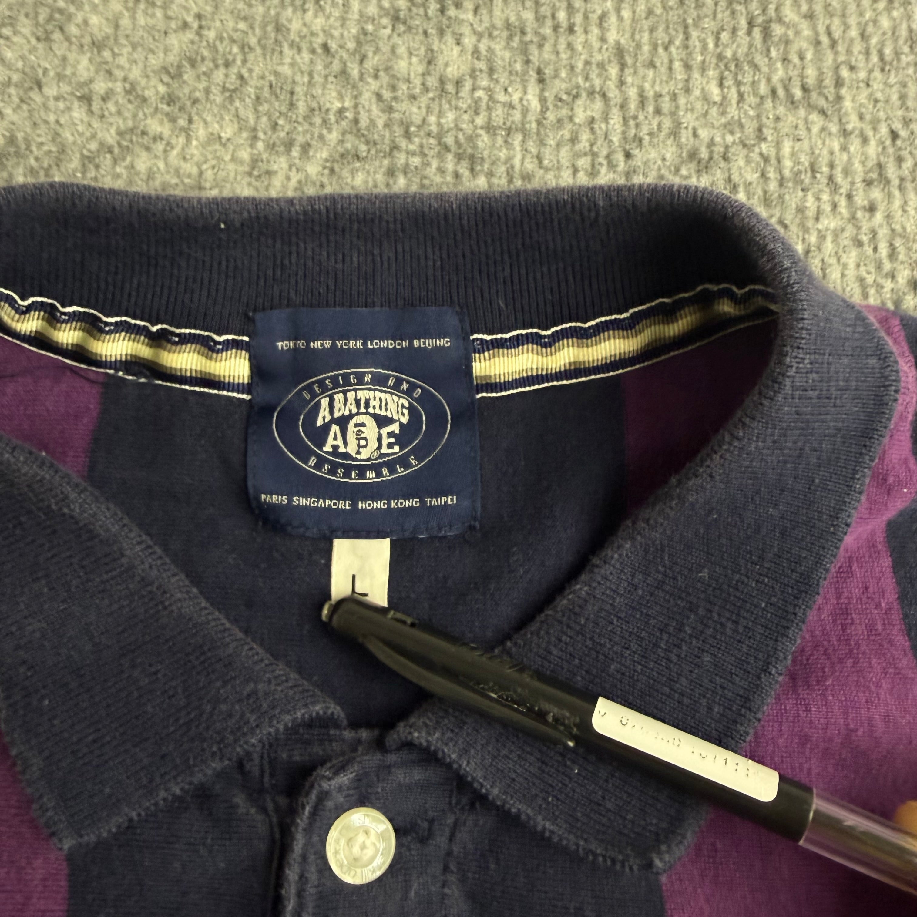 A bathing ape polo (Str. L)