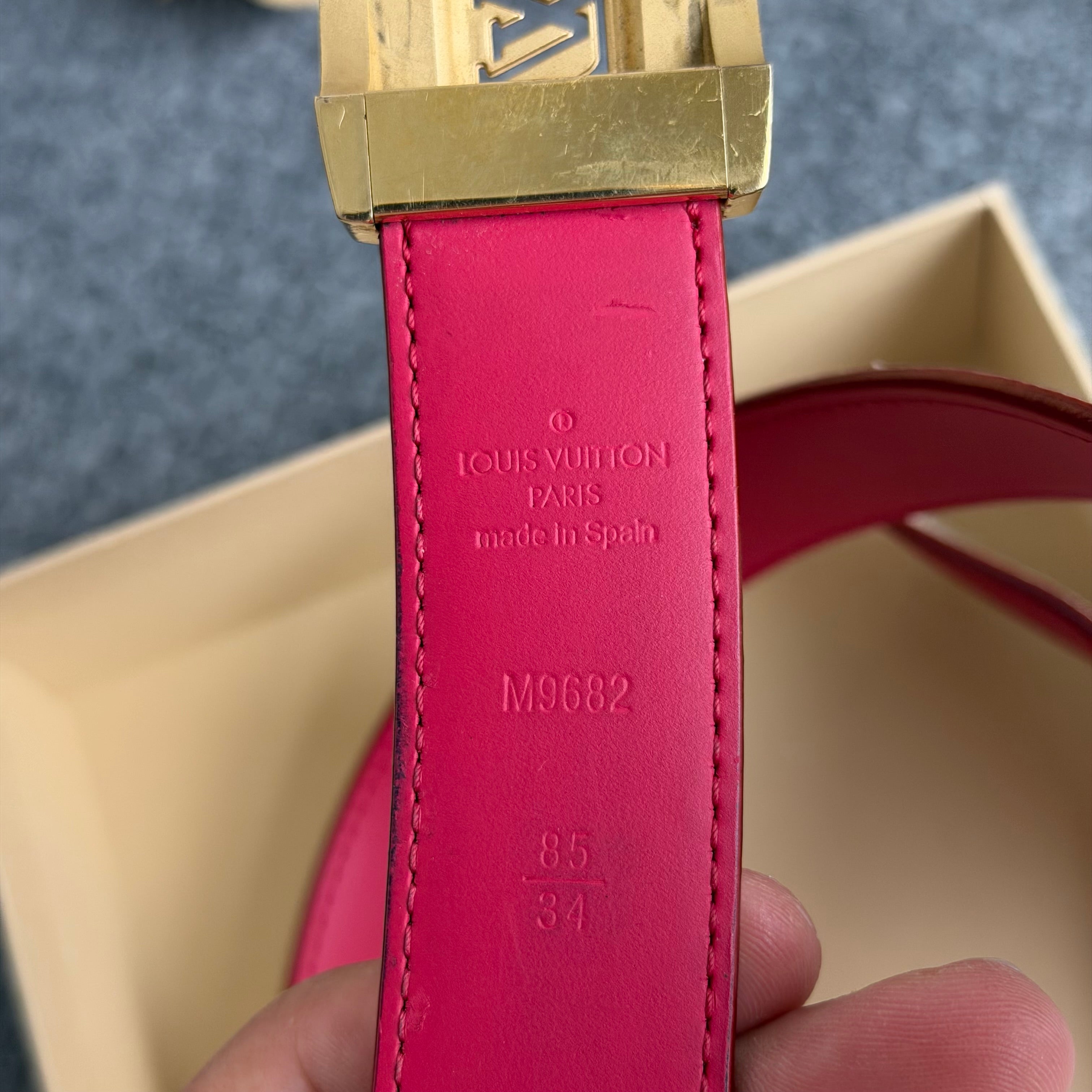 Louis Vuitton x takashi murakami bælte (Str. 85)
