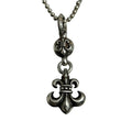 Chrome Hearts 925 One Ball BS Fleur Pendtant