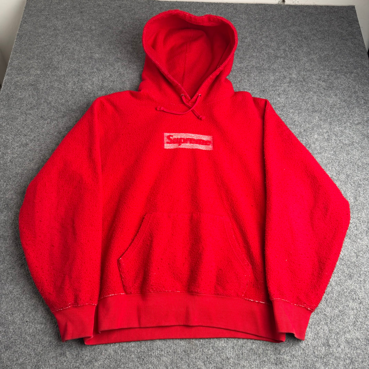 Supreme box logo hættetrøje (Str. S)