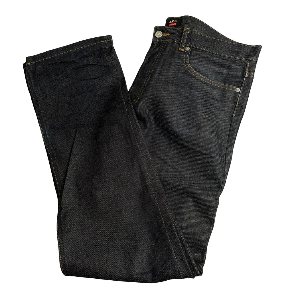 Supreme x A.P.C bukser (Str. 35)